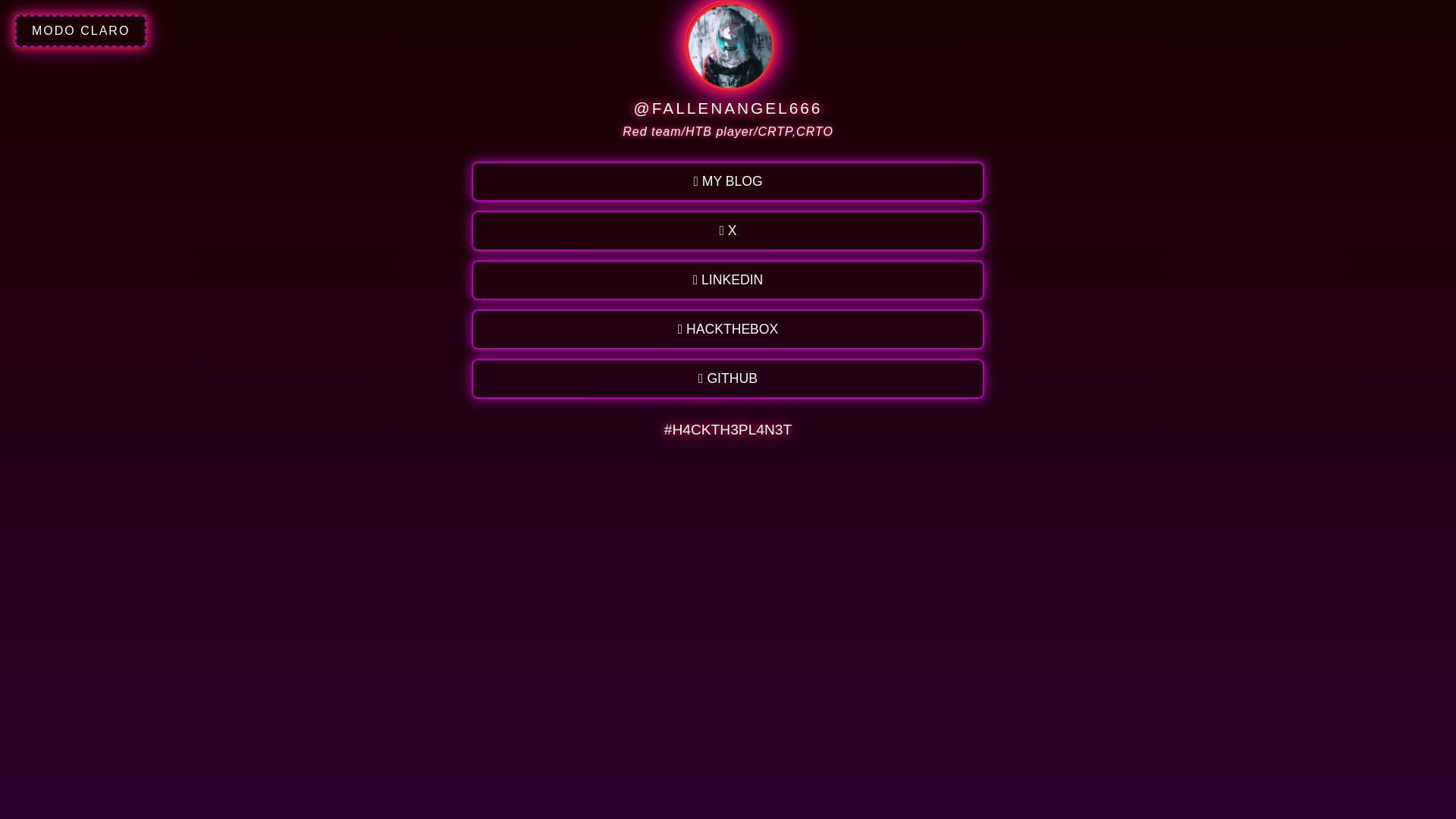 website screenshot of https://fallenangel666.pages.dev/