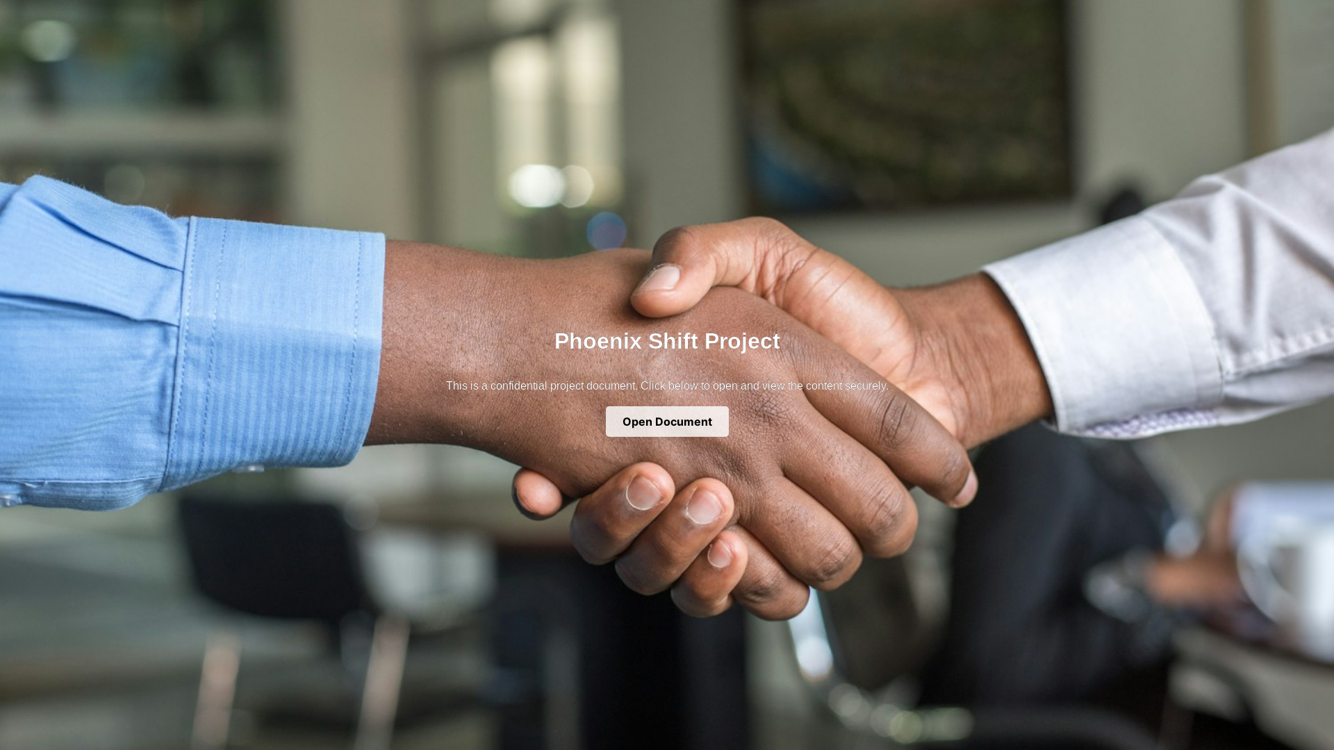 website screenshot of https://phoenixproject.pages.dev/
