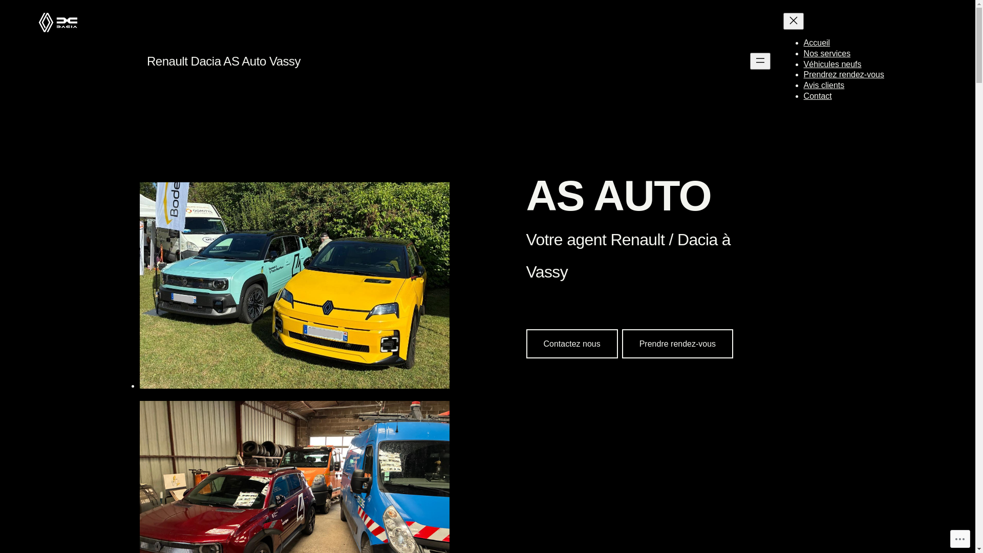 website screenshot of https://asauto-vassy.fr/