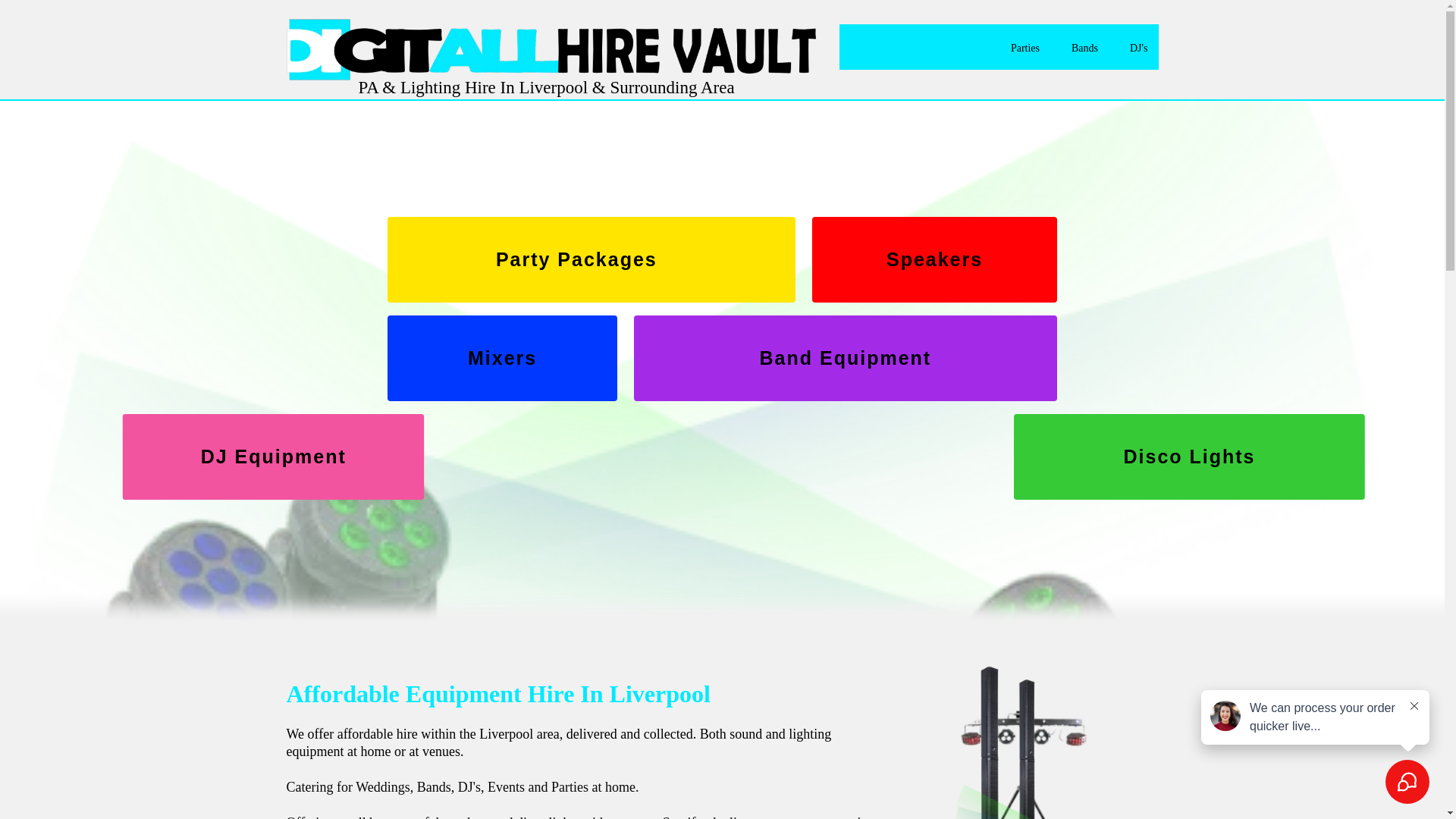 website screenshot of https://digit-all-hire-vault.com/