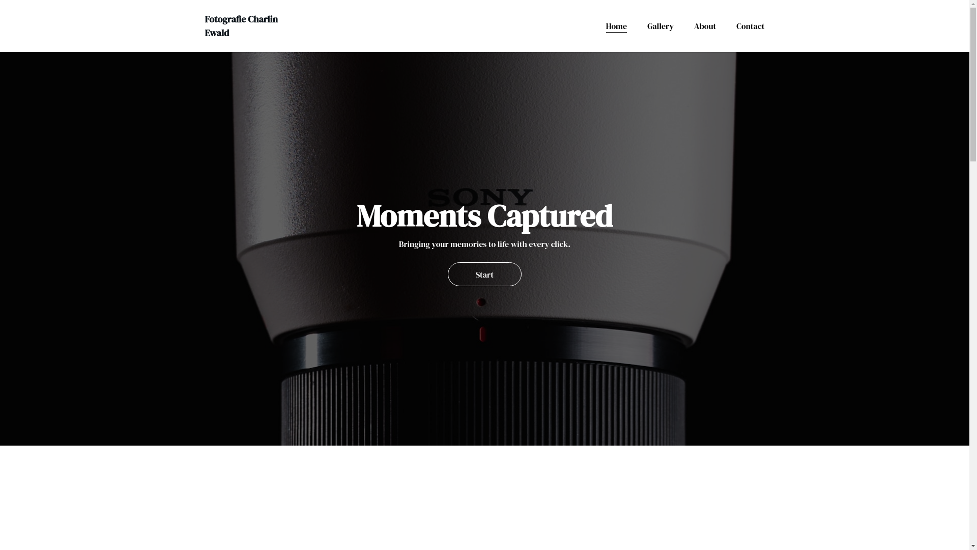 website screenshot of https://charlin-ewald.de/