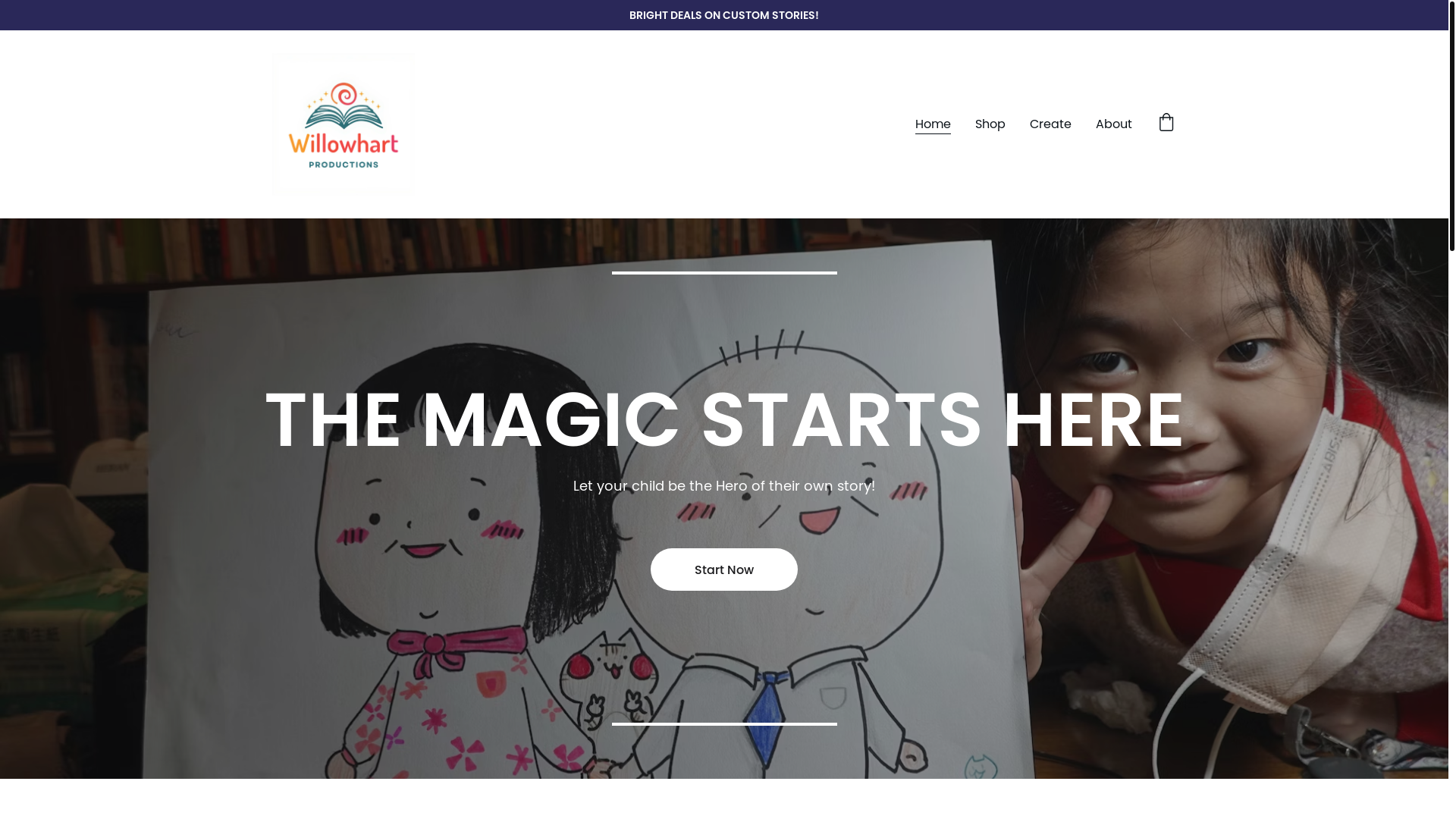 website screenshot of https://willowhartpro.com/