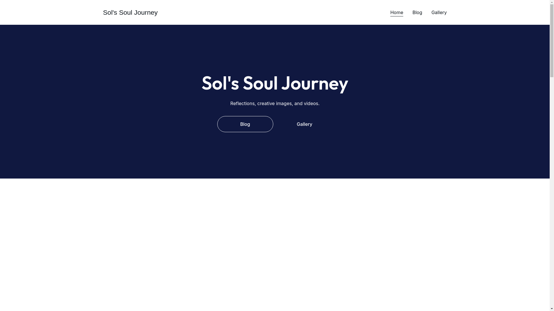 website screenshot of https://iammehta.me/