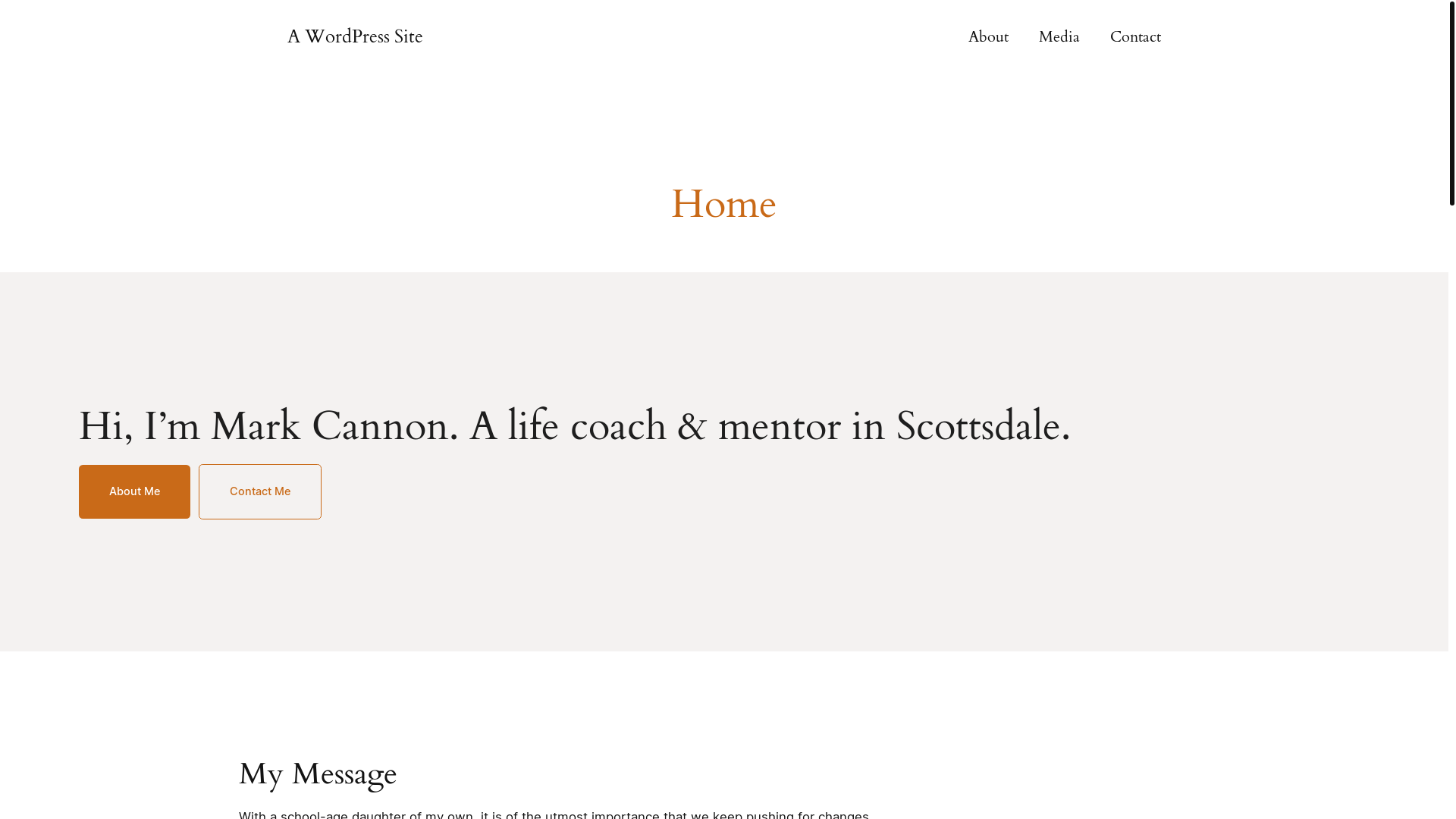 website screenshot of https://mindandai.org/