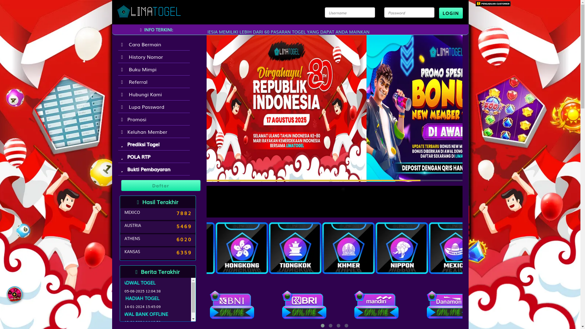 website screenshot of https://limadarat.com/
