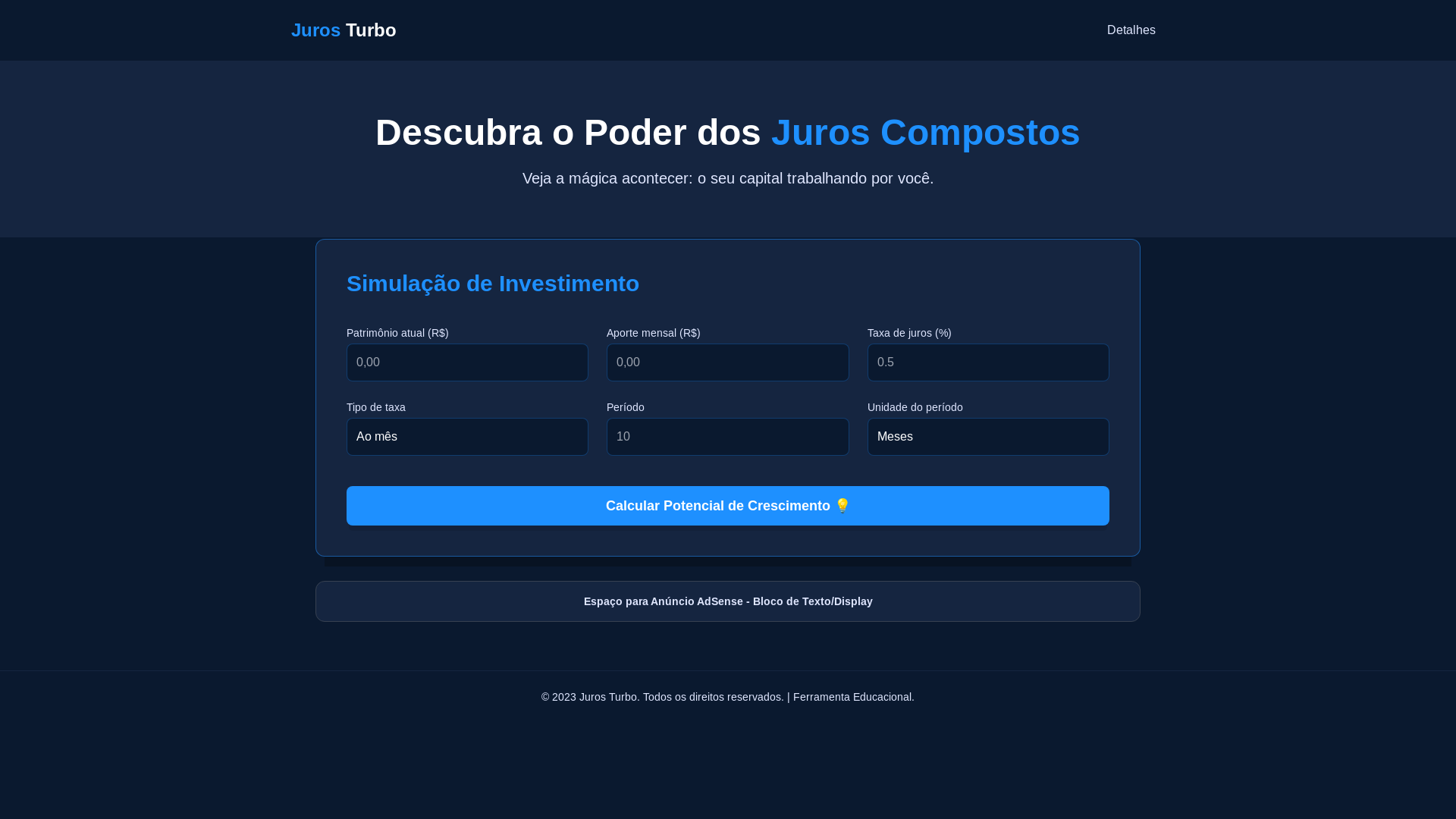 website screenshot of https://jurosturbo.pages.dev/