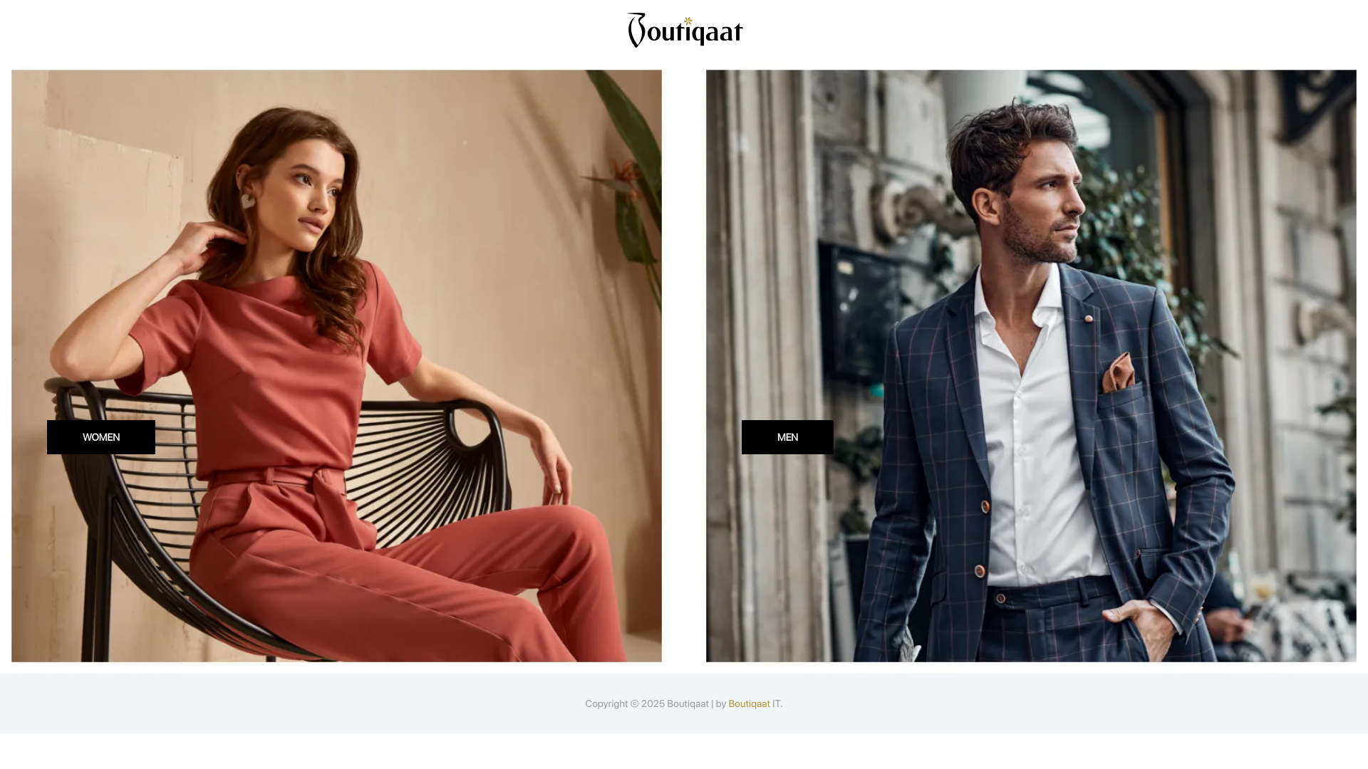 website screenshot of https://boutiqaat.com/