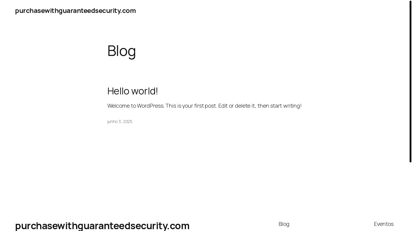 website screenshot of https://purchasewithguaranteedsecurity.com/