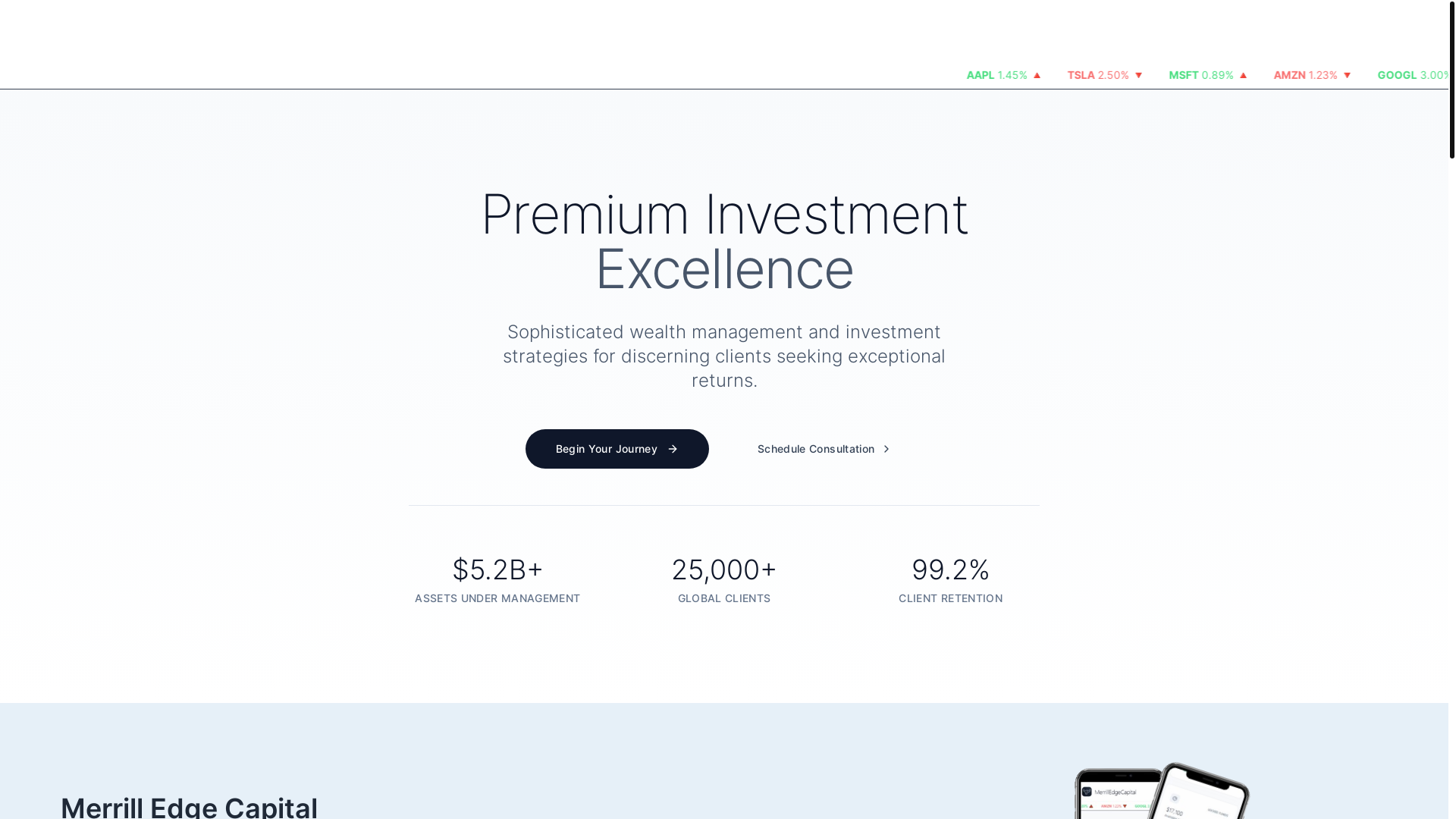 website screenshot of https://merrilledgecapital.com/