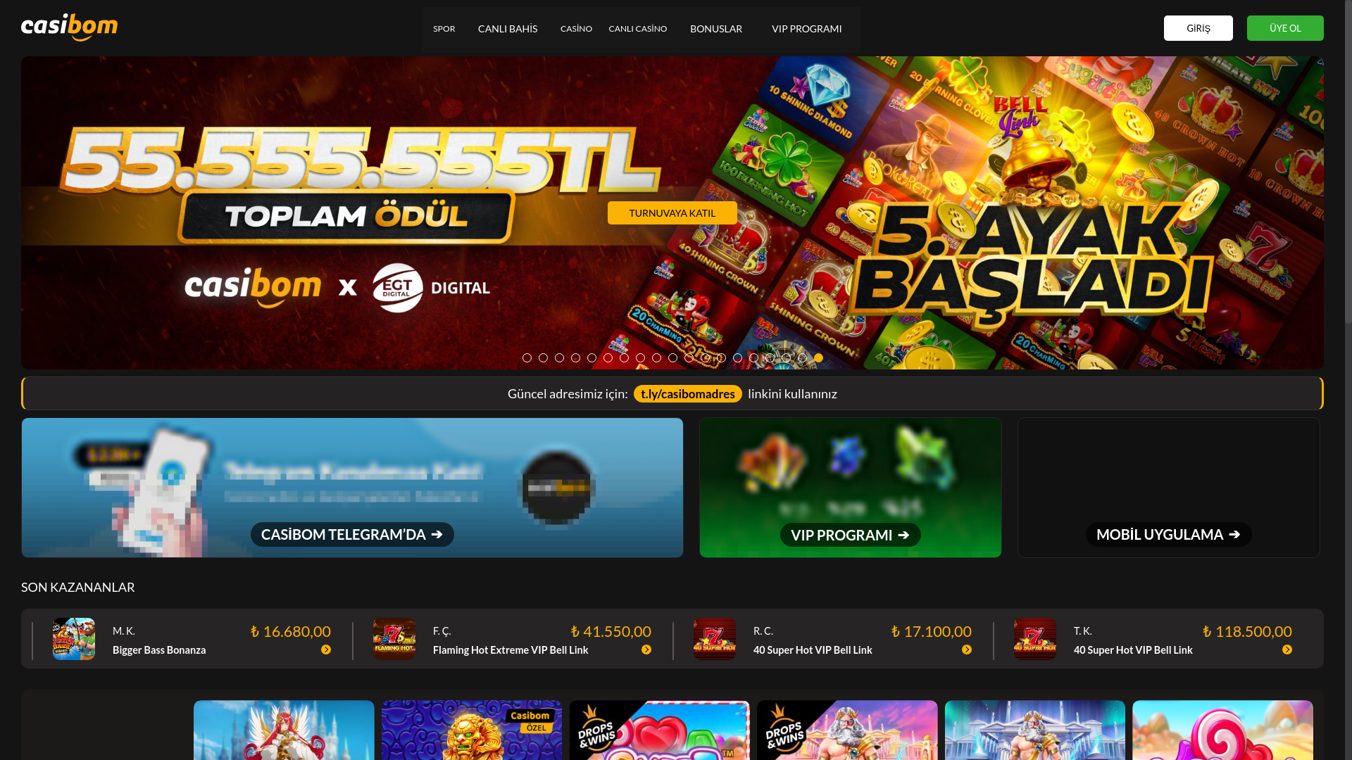 website screenshot of https://casbom922.com/