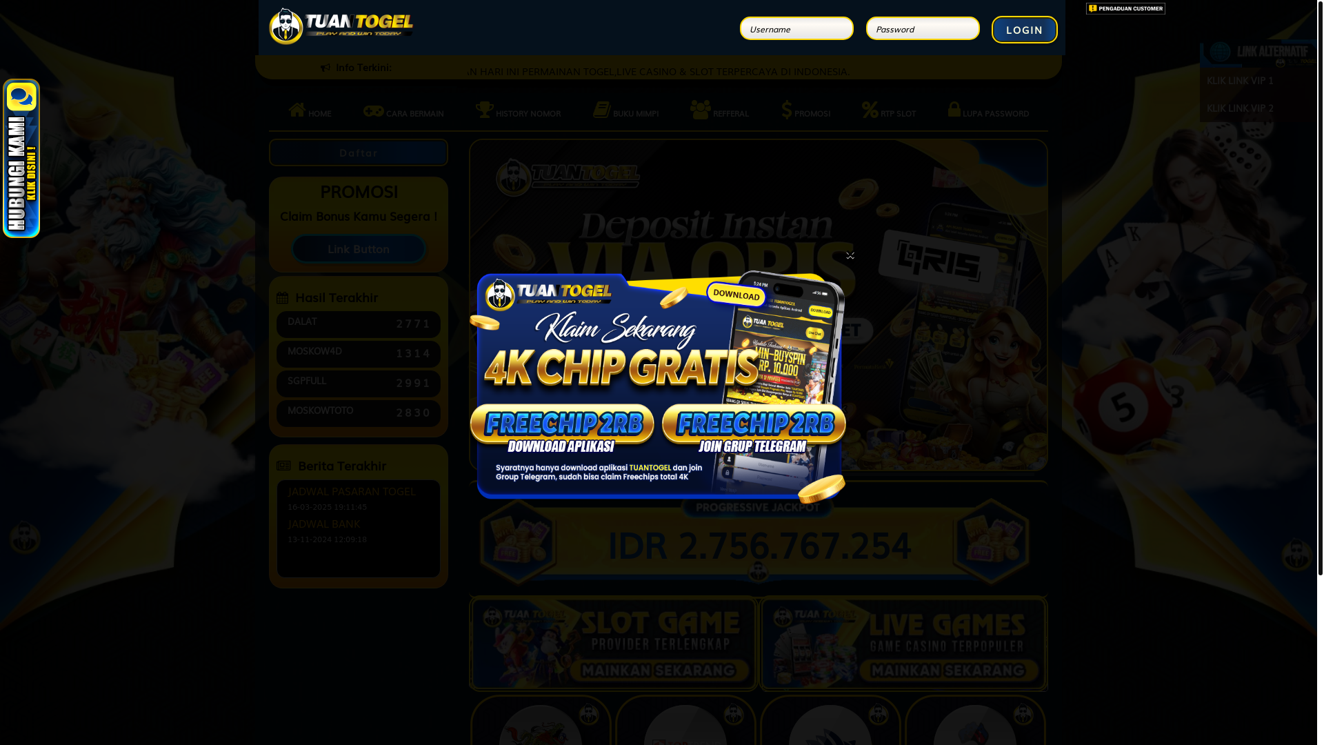 website screenshot of https://tuantogelboom.com/
