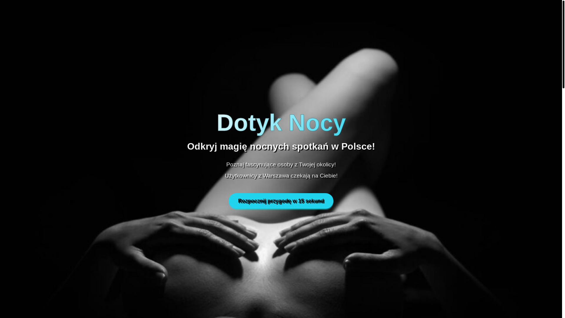 website screenshot of https://dotyknocy.pl/