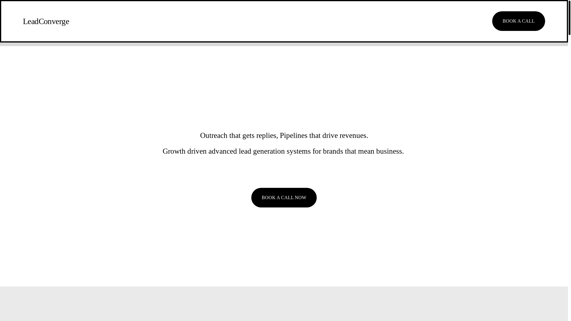 website screenshot of https://discoverleadconverge.com/