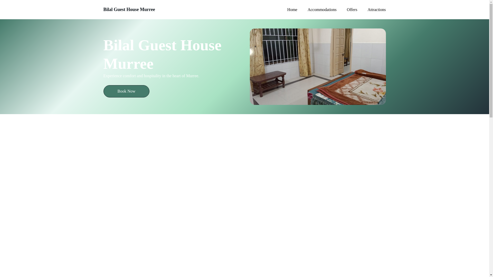 website screenshot of https://bilalhotel.pk/