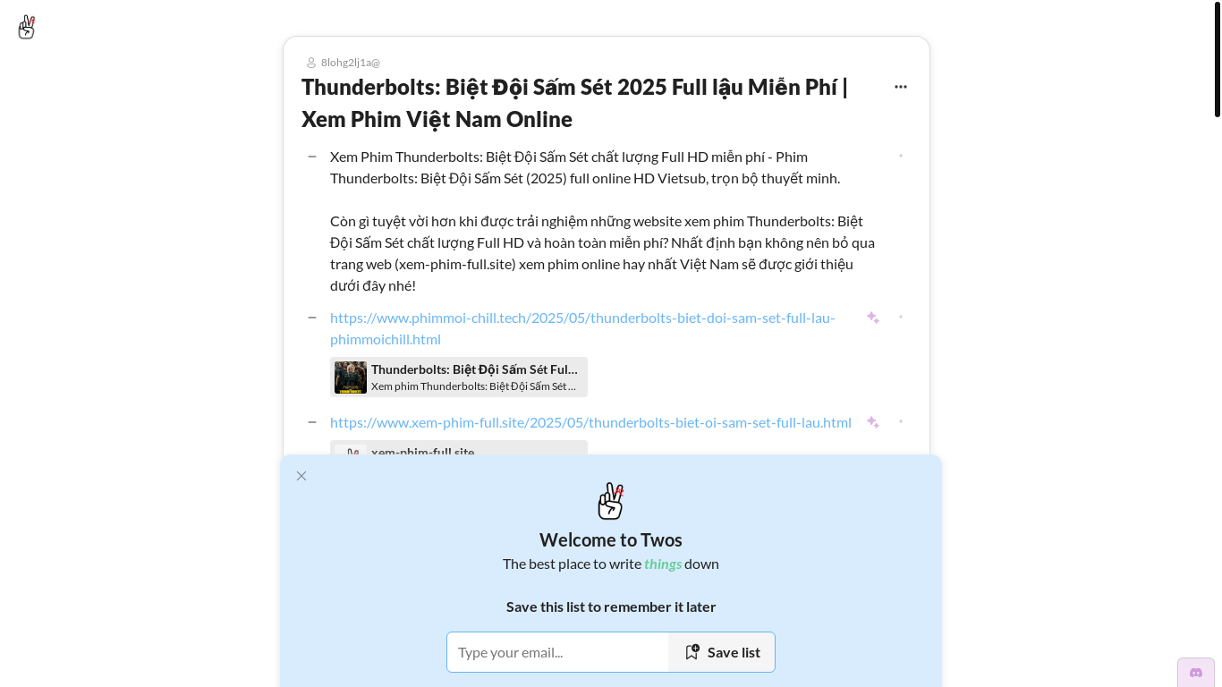 website screenshot of https://www.twosapp.com/6818d0349f7d551a4972573b