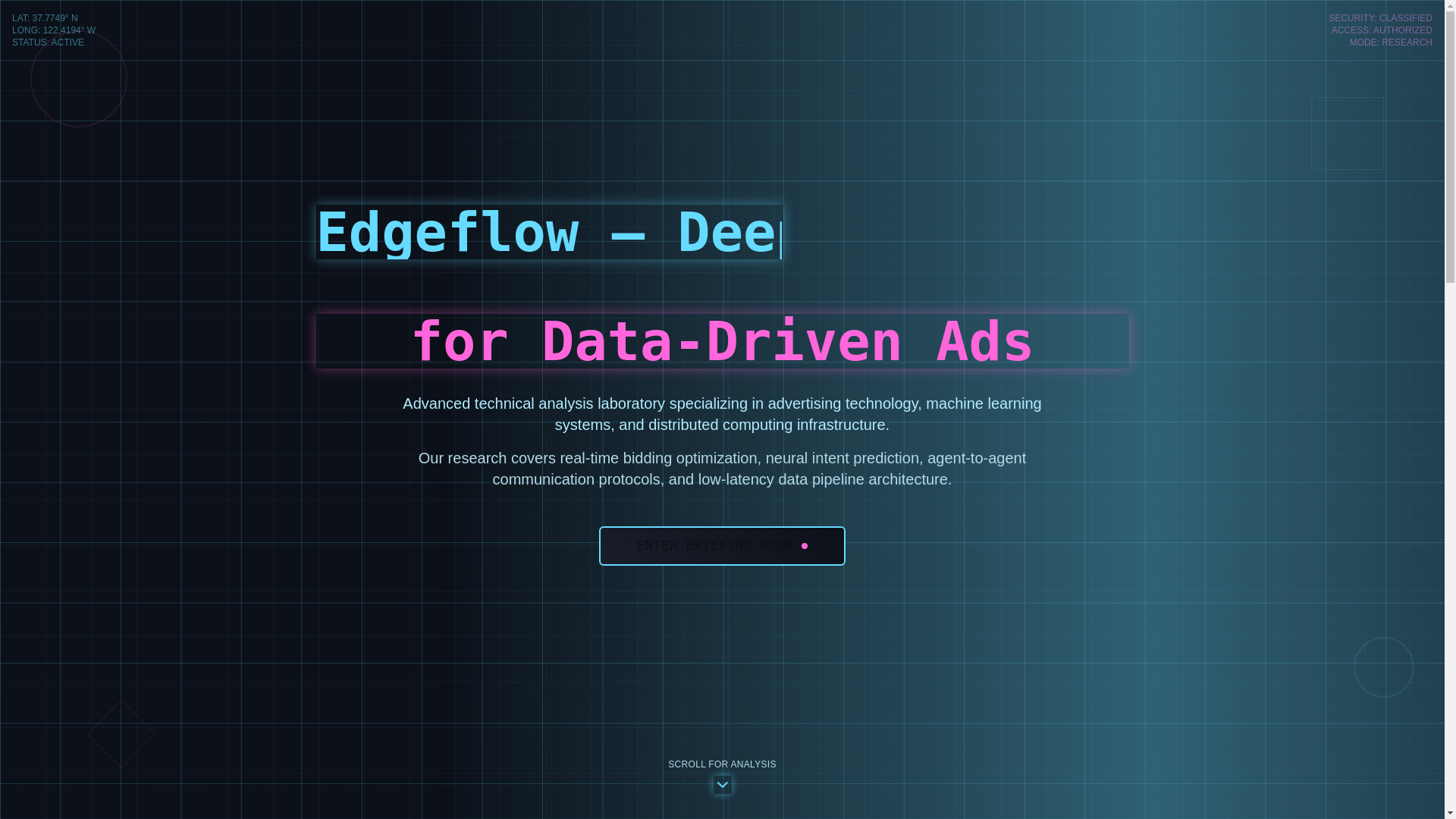 website screenshot of https://edgeflow-decode.pages.dev/