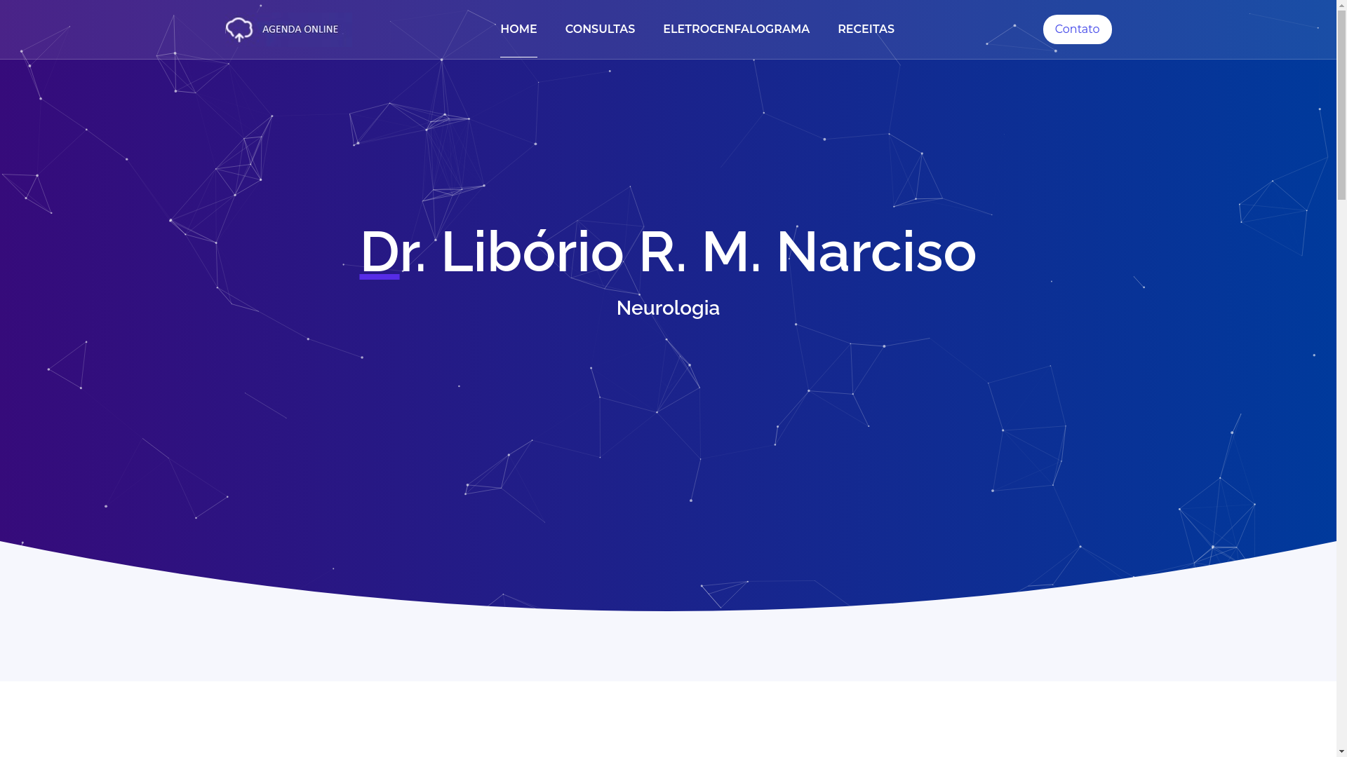 website screenshot of https://drliborioneurologia.med.br/