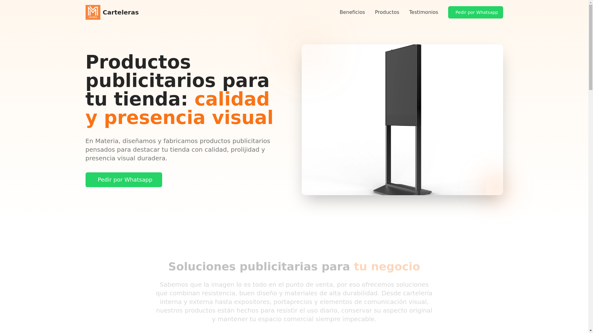 website screenshot of https://carteleras.com.ar/