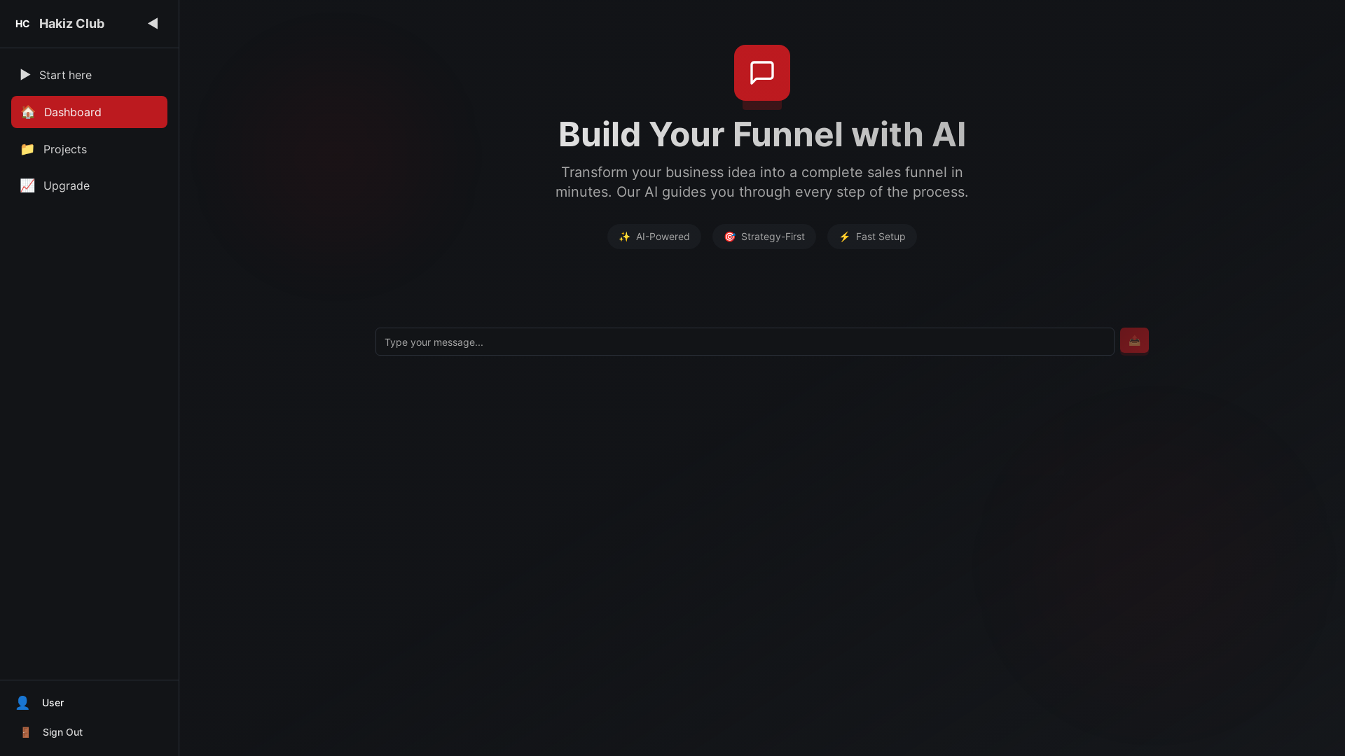website screenshot of https://hakizai.com/