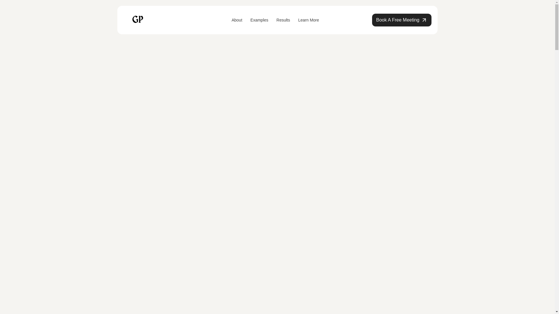 website screenshot of https://gpsocialsreach.info/