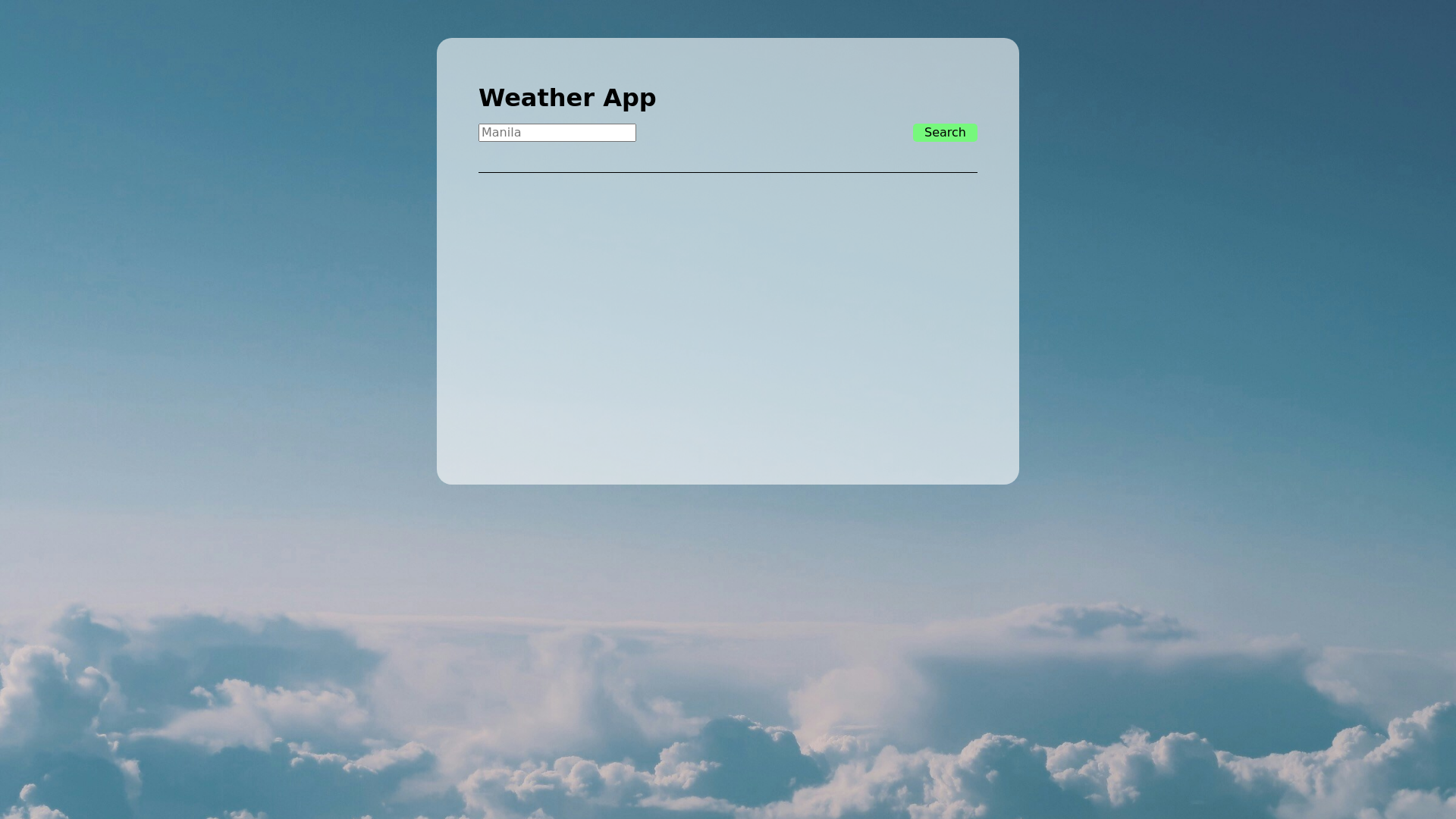 website screenshot of https://weather-app-7cz.pages.dev/