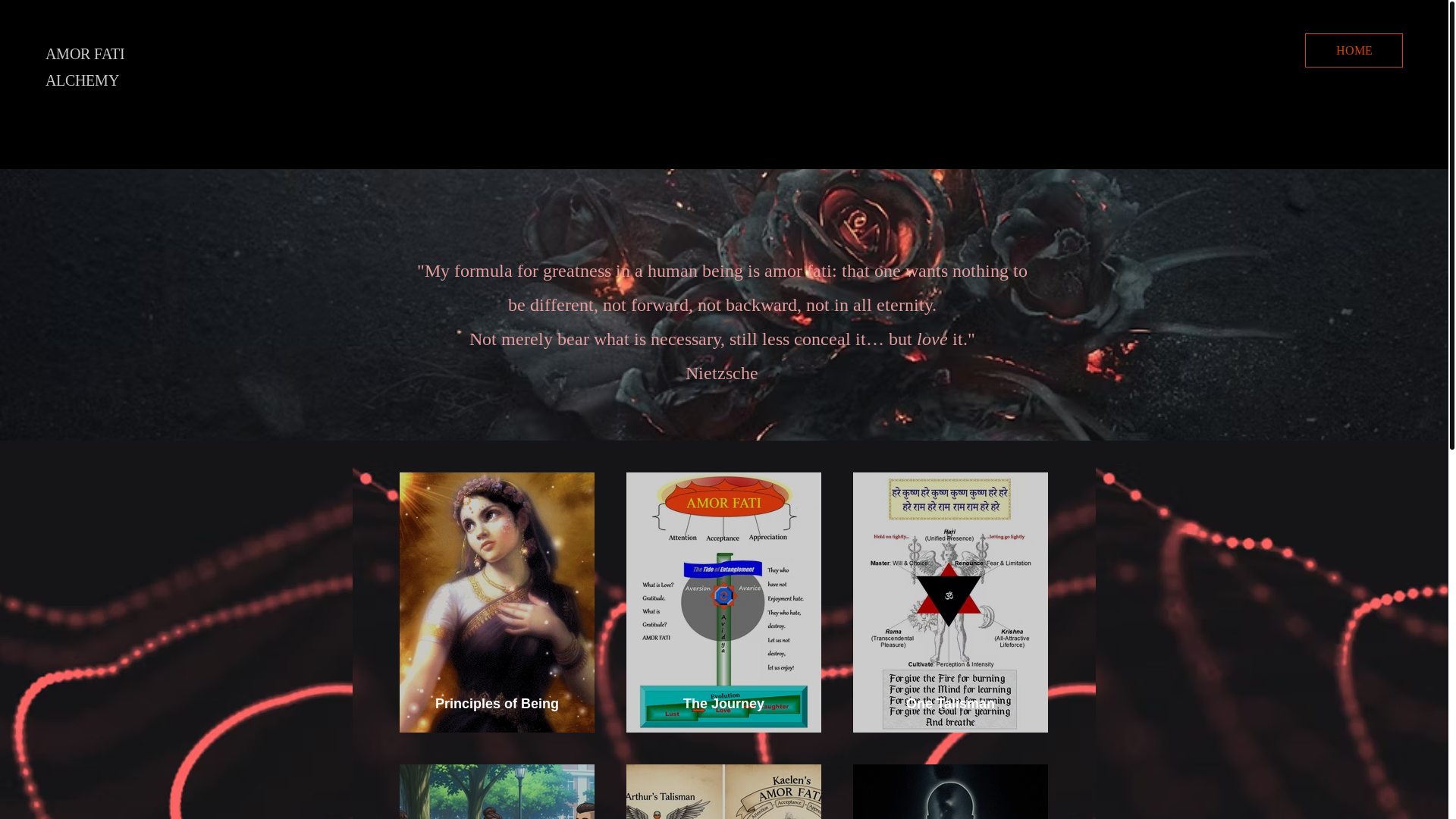 website screenshot of https://belovedfate.com/