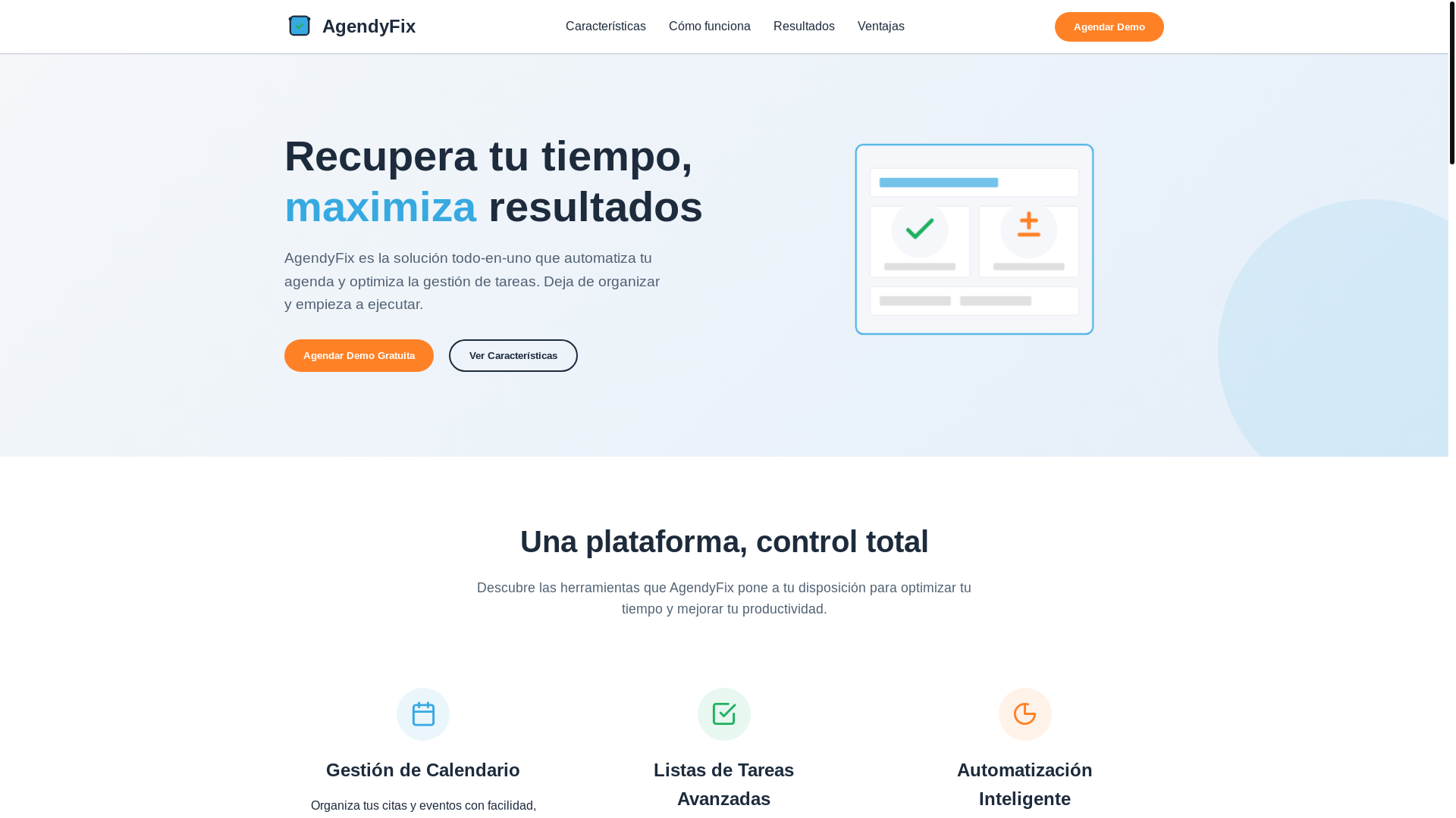 website screenshot of https://agendyfix.pages.dev/