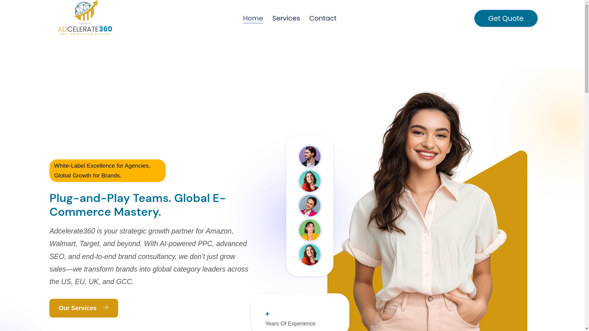 website screenshot of https://adcelerate360optimizers.info/