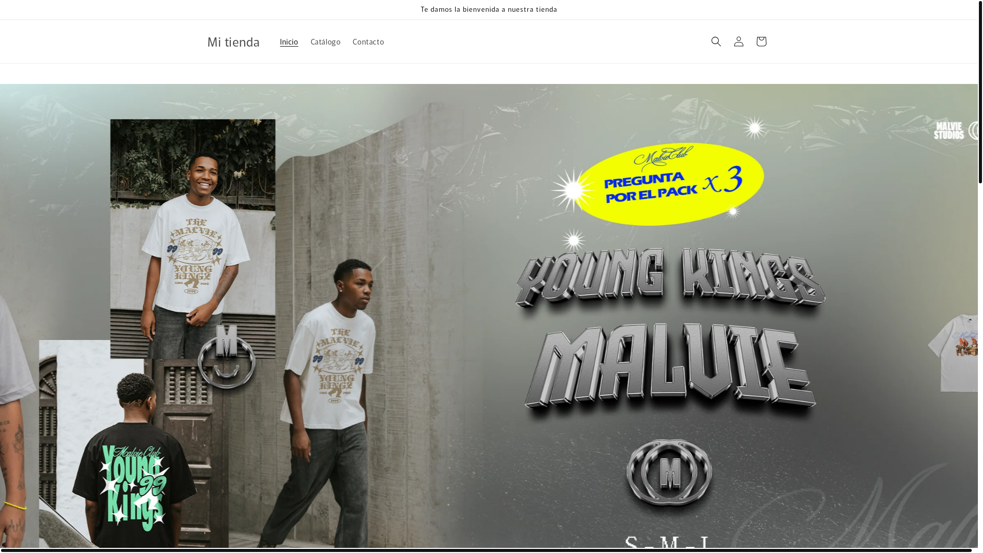 website screenshot of https://malviestudios.com/