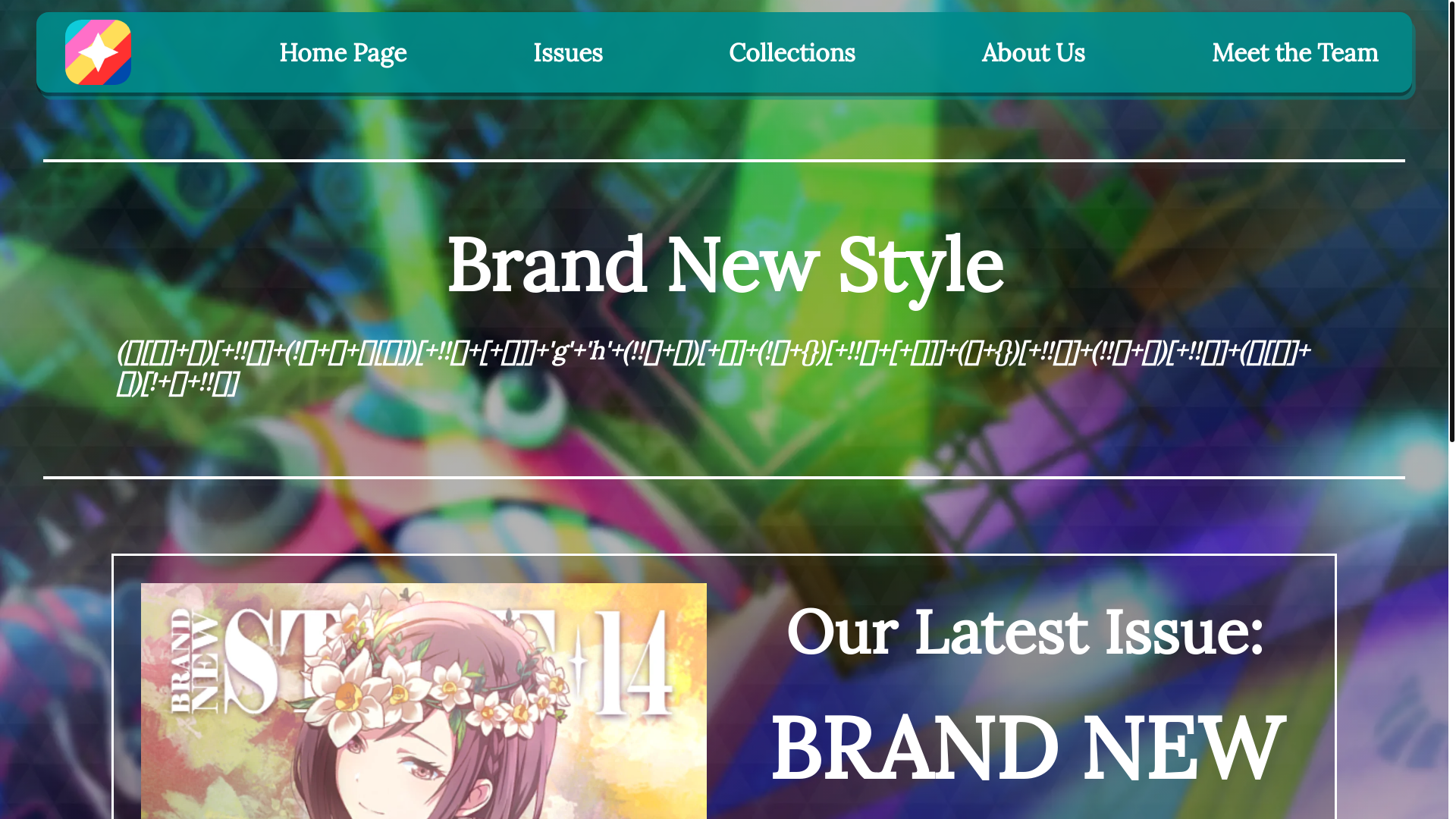 website screenshot of https://sekai-fashion.pages.dev/