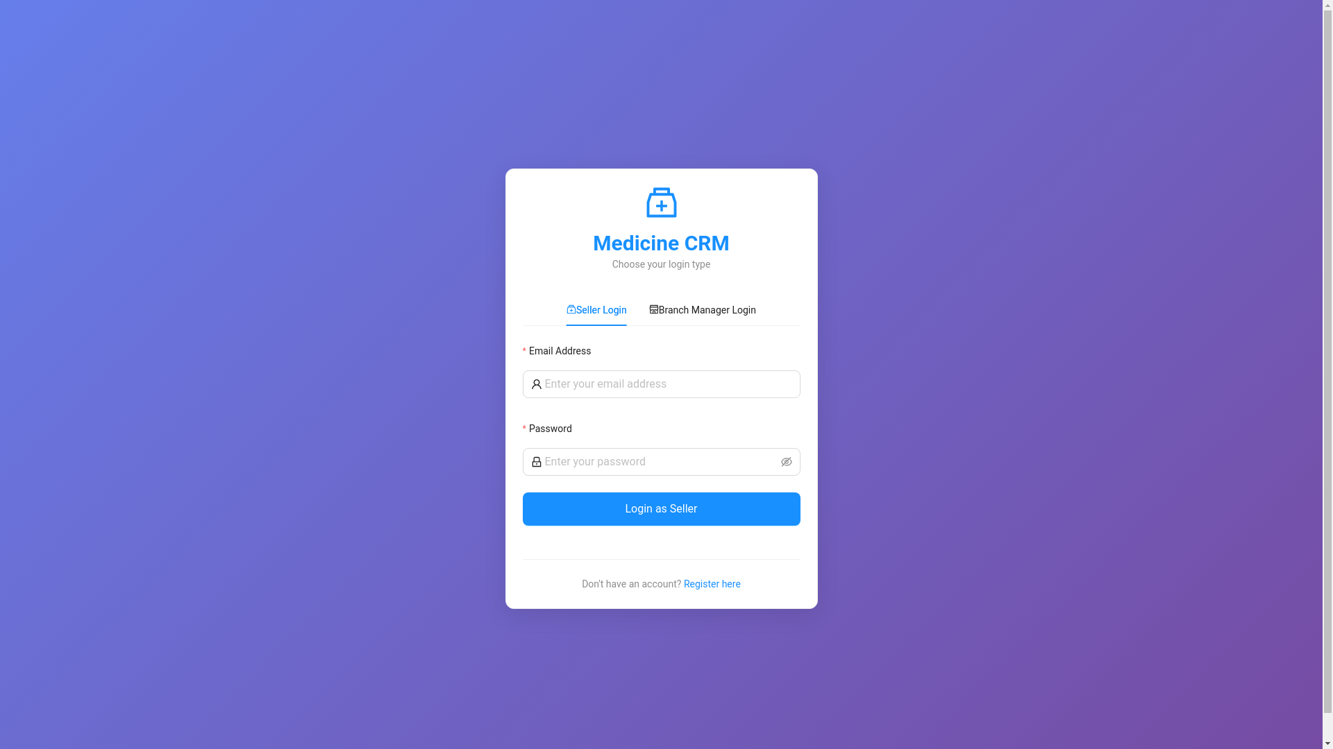 website screenshot of https://madmachines-medicine-crm.pages.dev/