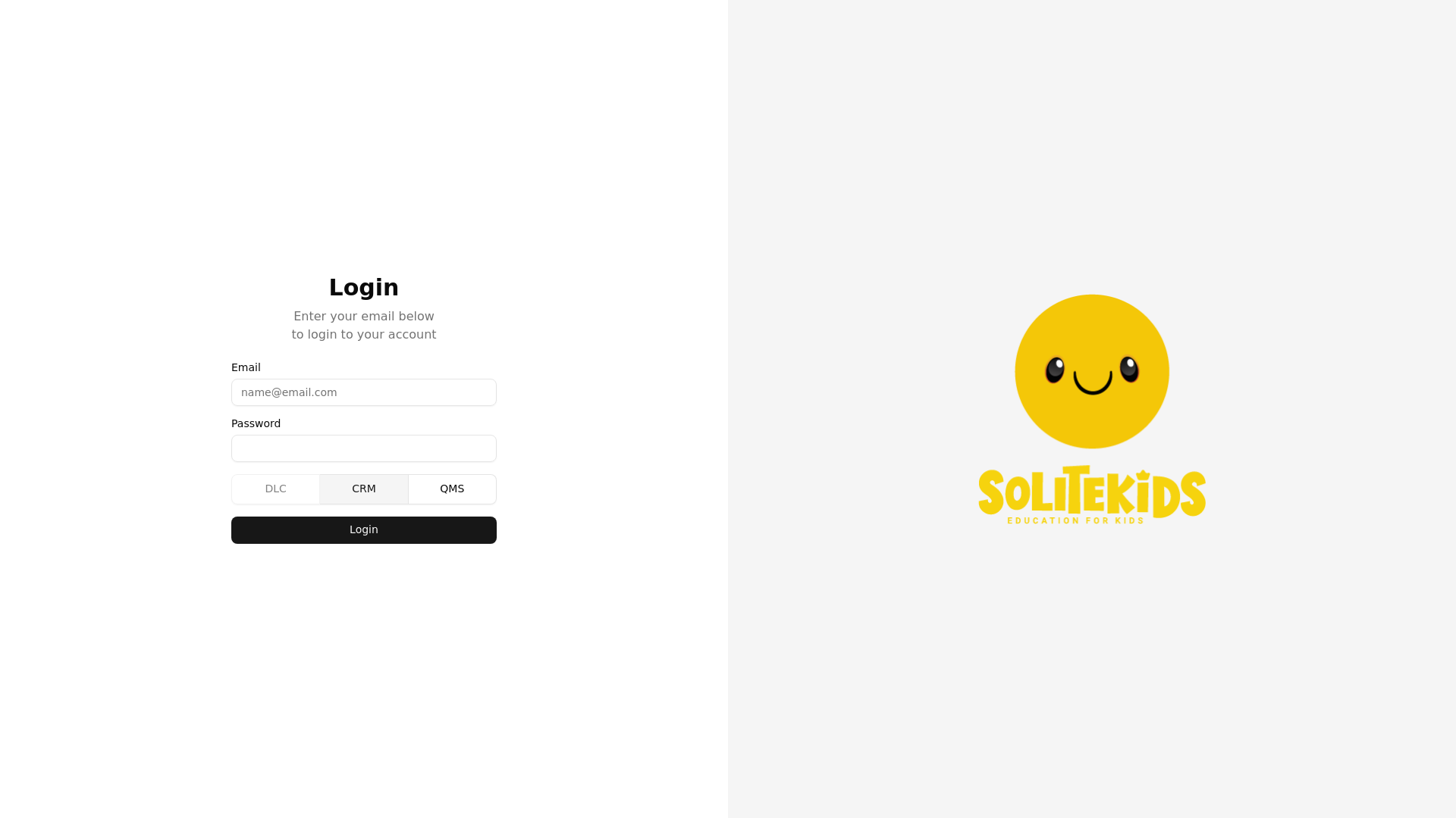 website screenshot of https://solitekids-dashboard.pages.dev/