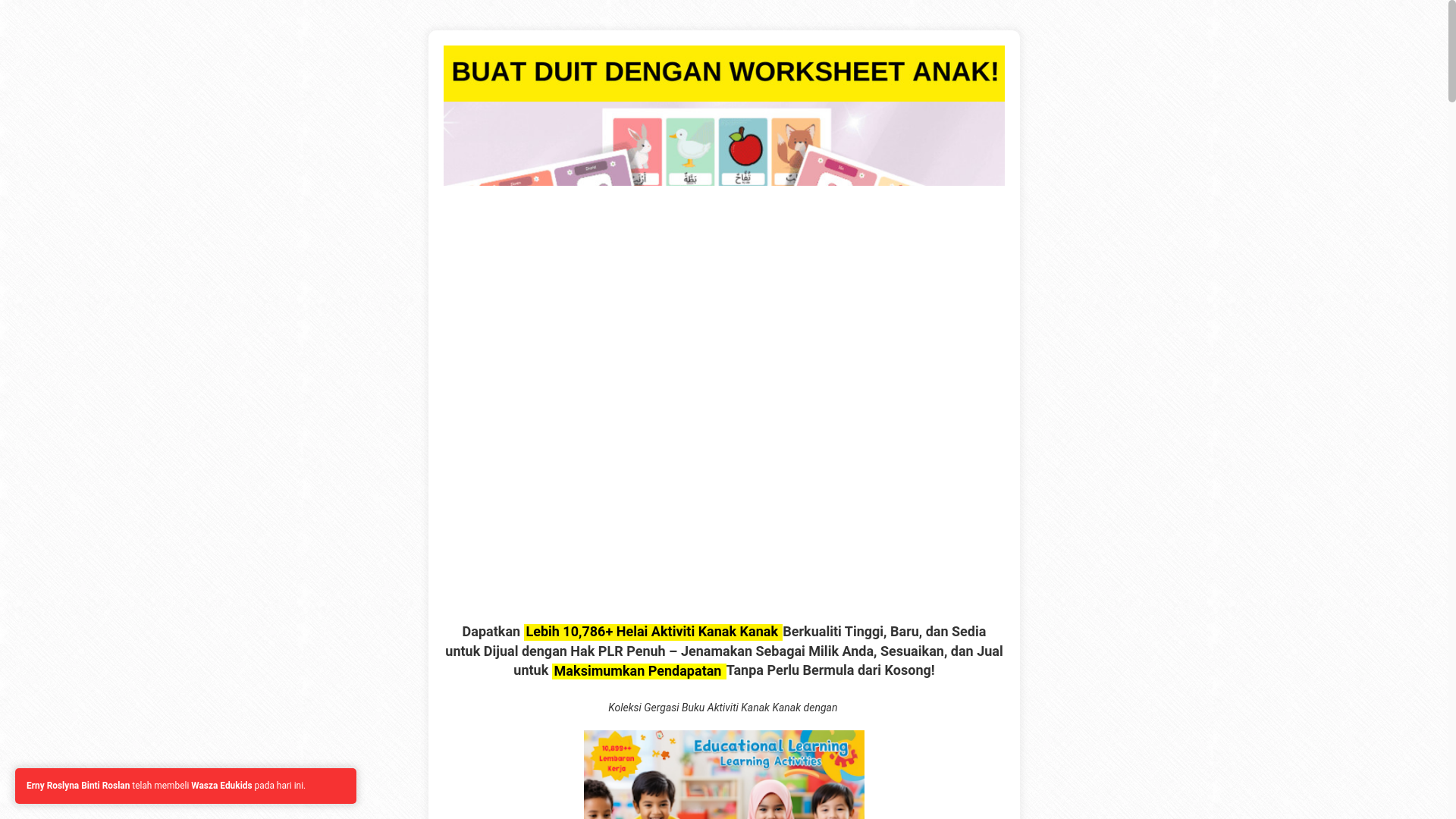 website screenshot of https://wasza.onpay.my/order/form/edukidsV2/Abegel2003