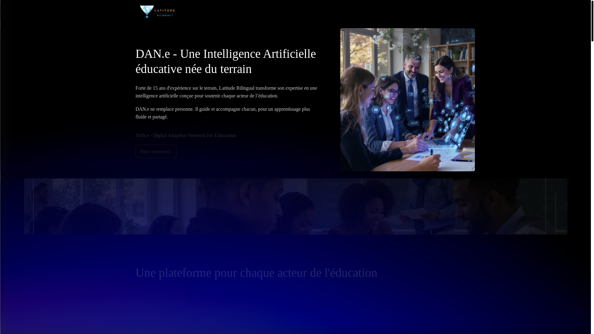 website screenshot of https://dan4edu.com/
