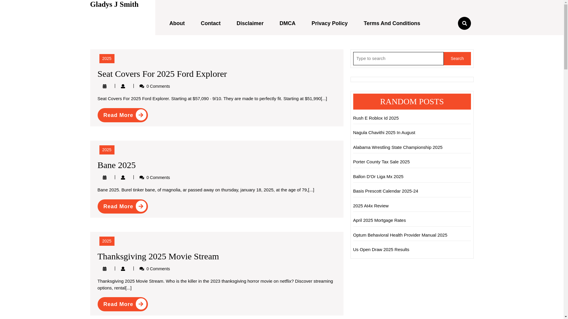 website screenshot of https://gladysjsmitha.pages.dev/