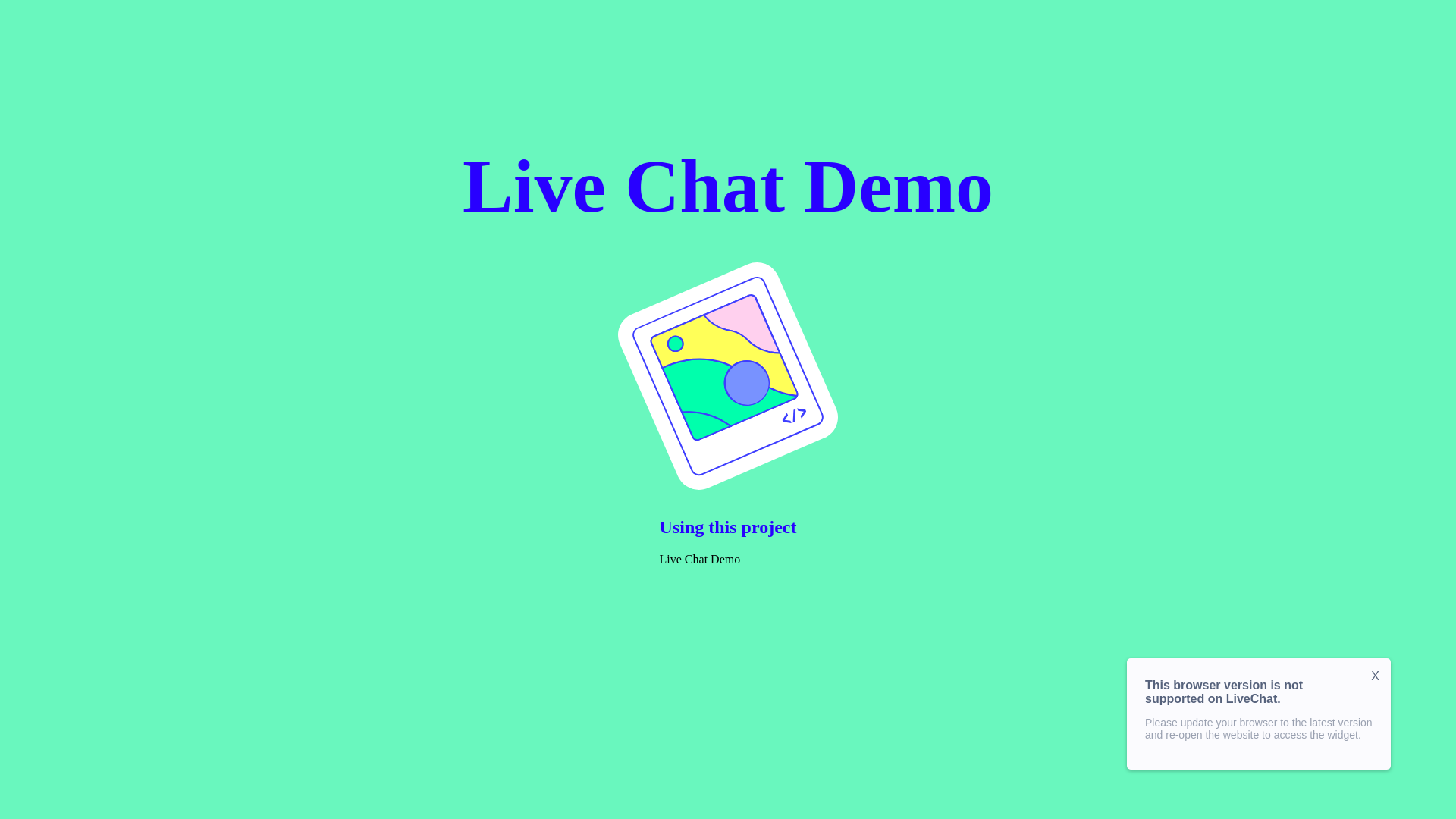 website screenshot of https://livechat-919.pages.dev/