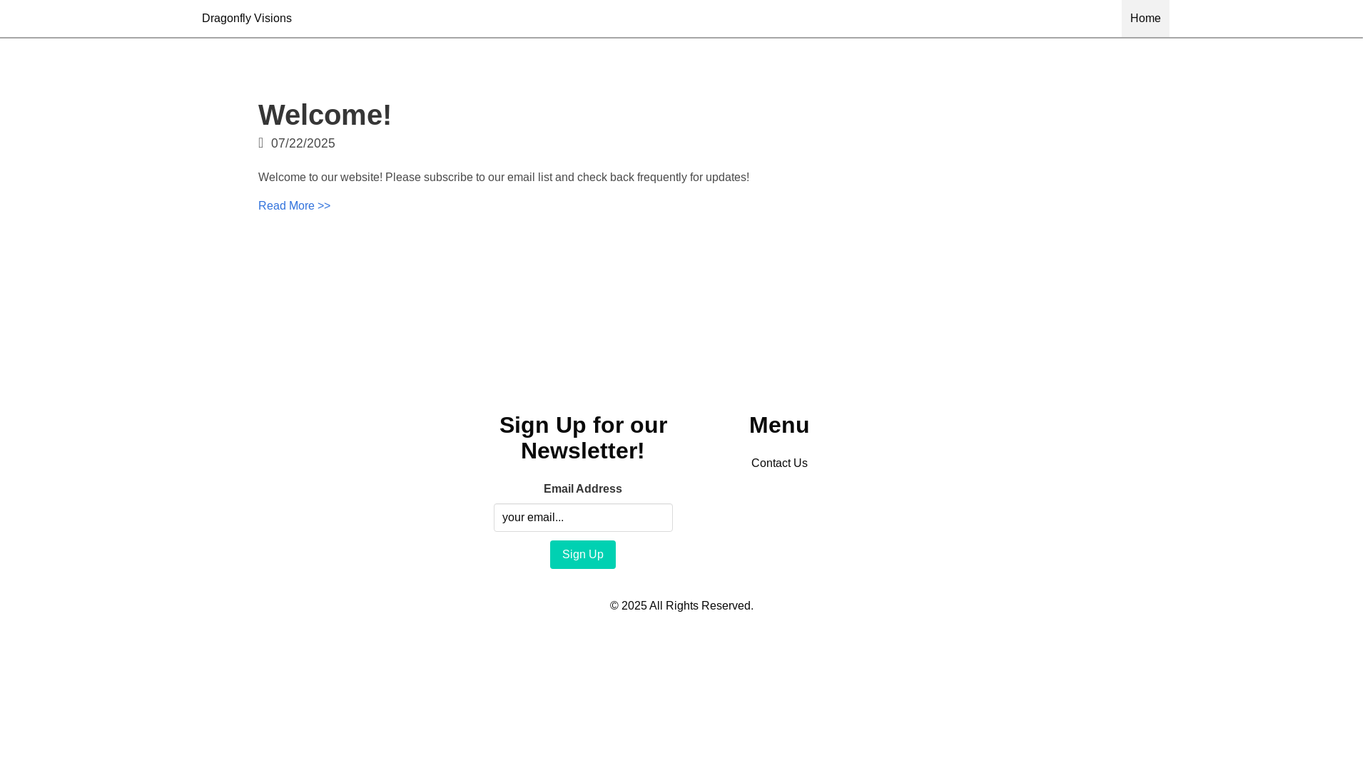 website screenshot of https://dragonfly52172.com/