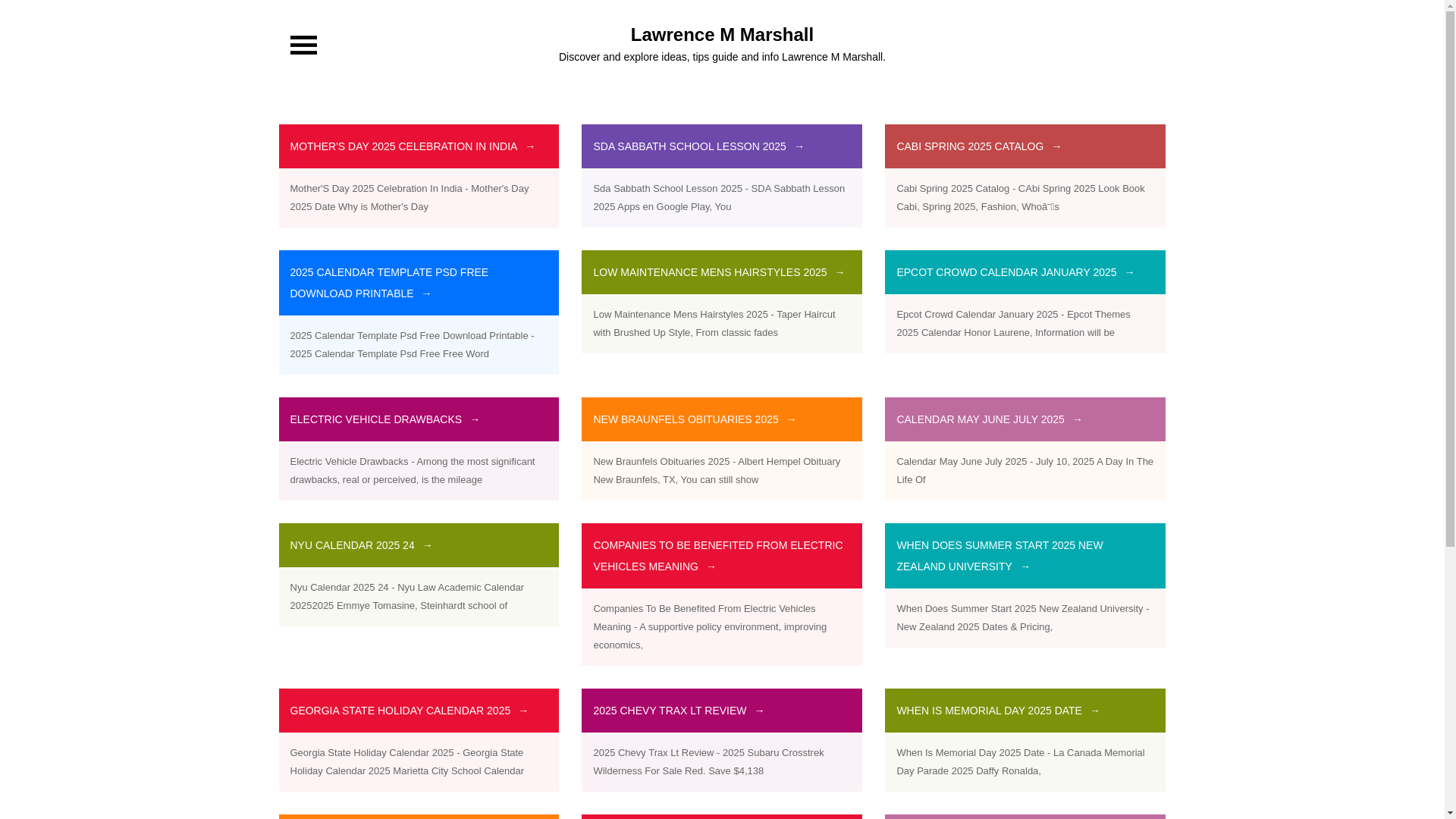 website screenshot of https://lawrencemmarshallm.pages.dev/