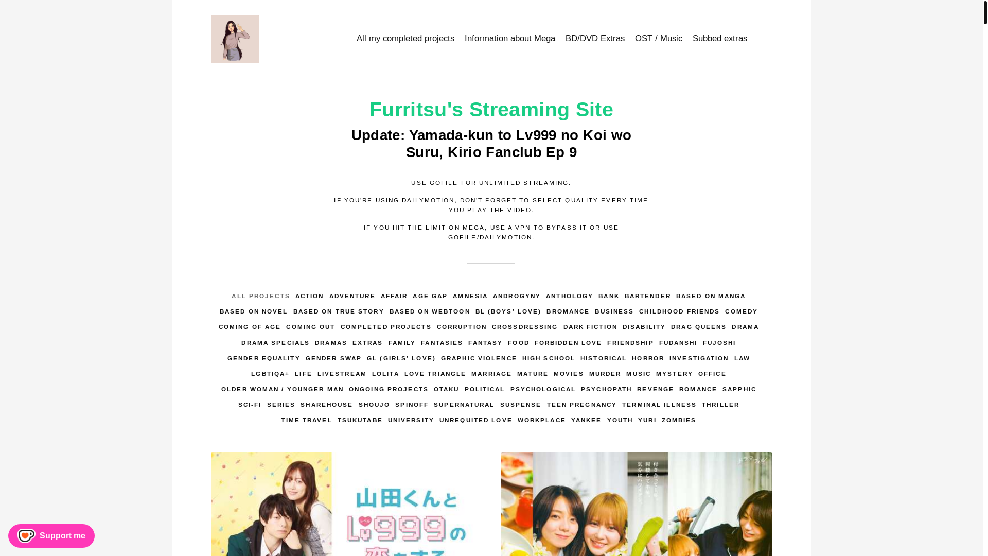 website screenshot of https://furritsu-streaming.pages.dev/