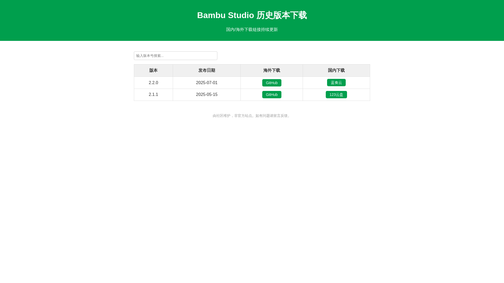 website screenshot of https://bambustudio-archive.pages.dev/