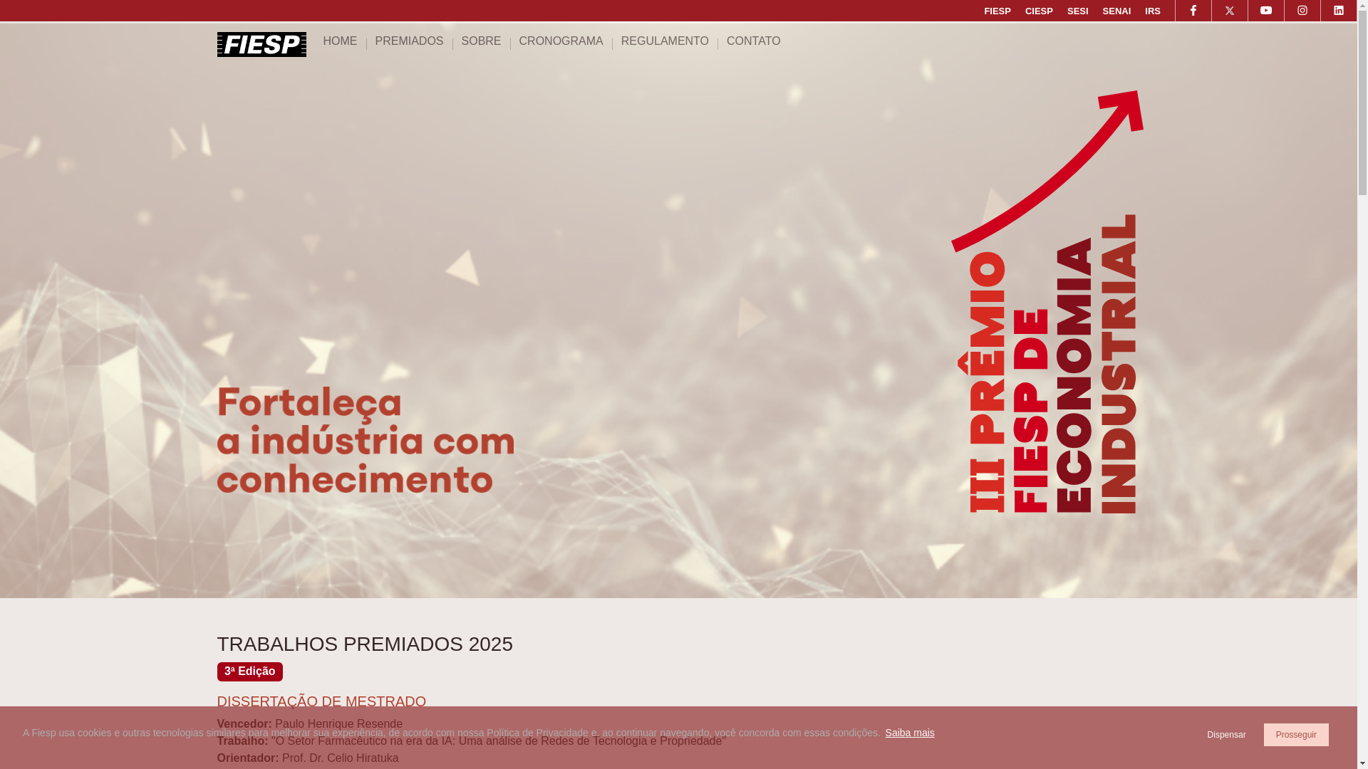 website screenshot of https://premio-economia-2025.pages.dev/