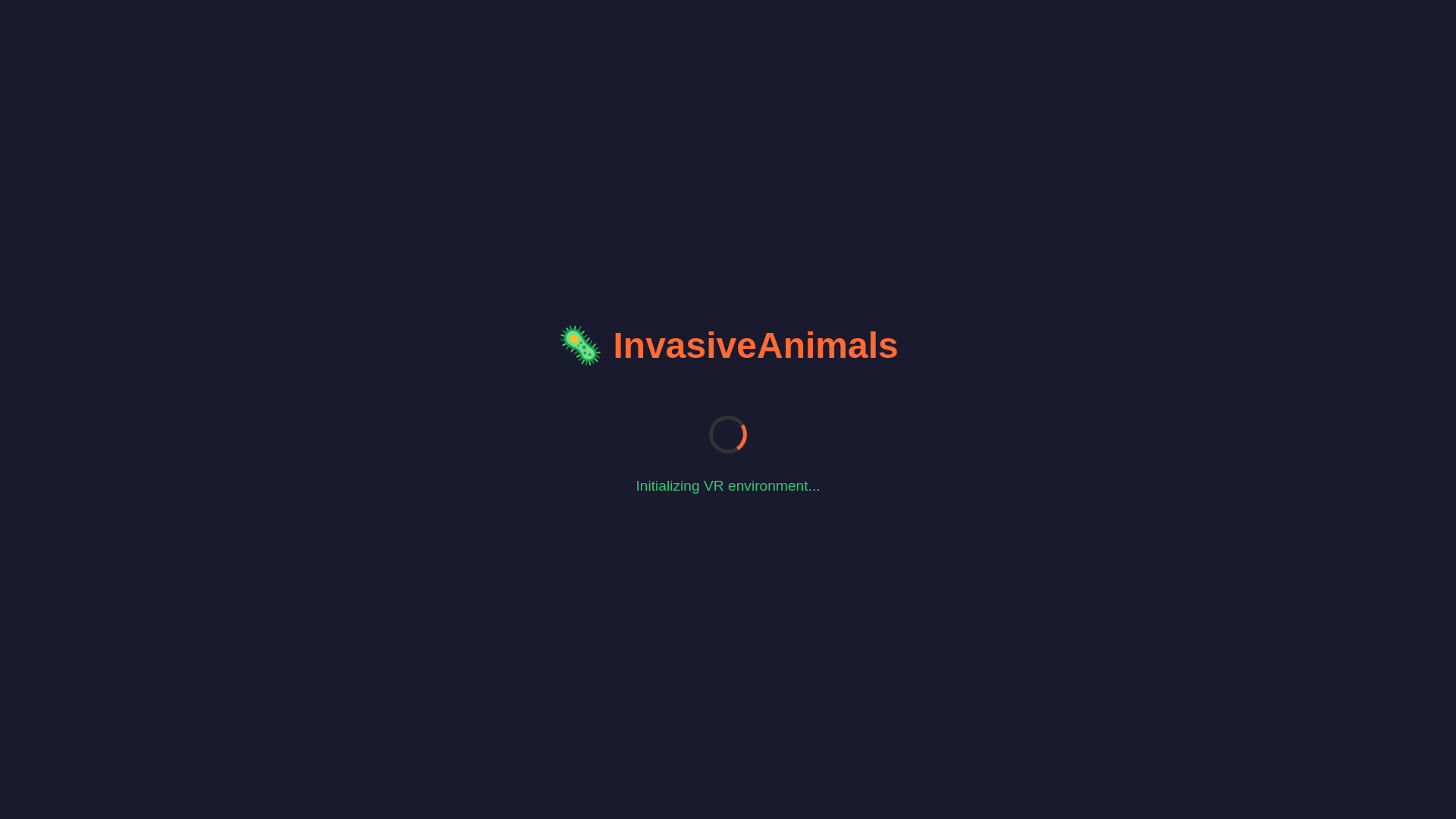website screenshot of https://invasivegame.com/