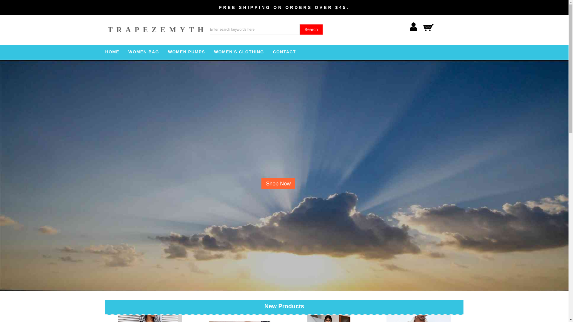 website screenshot of https://trapezemyth.top/