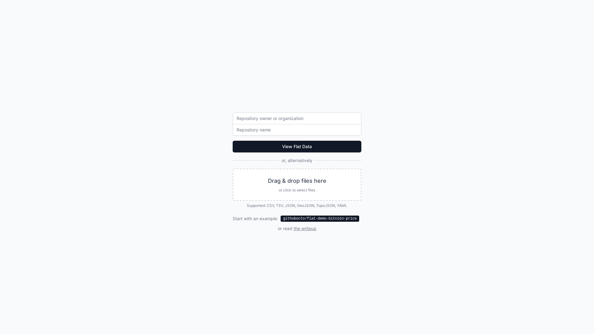 website screenshot of https://flatviewer.pages.dev/