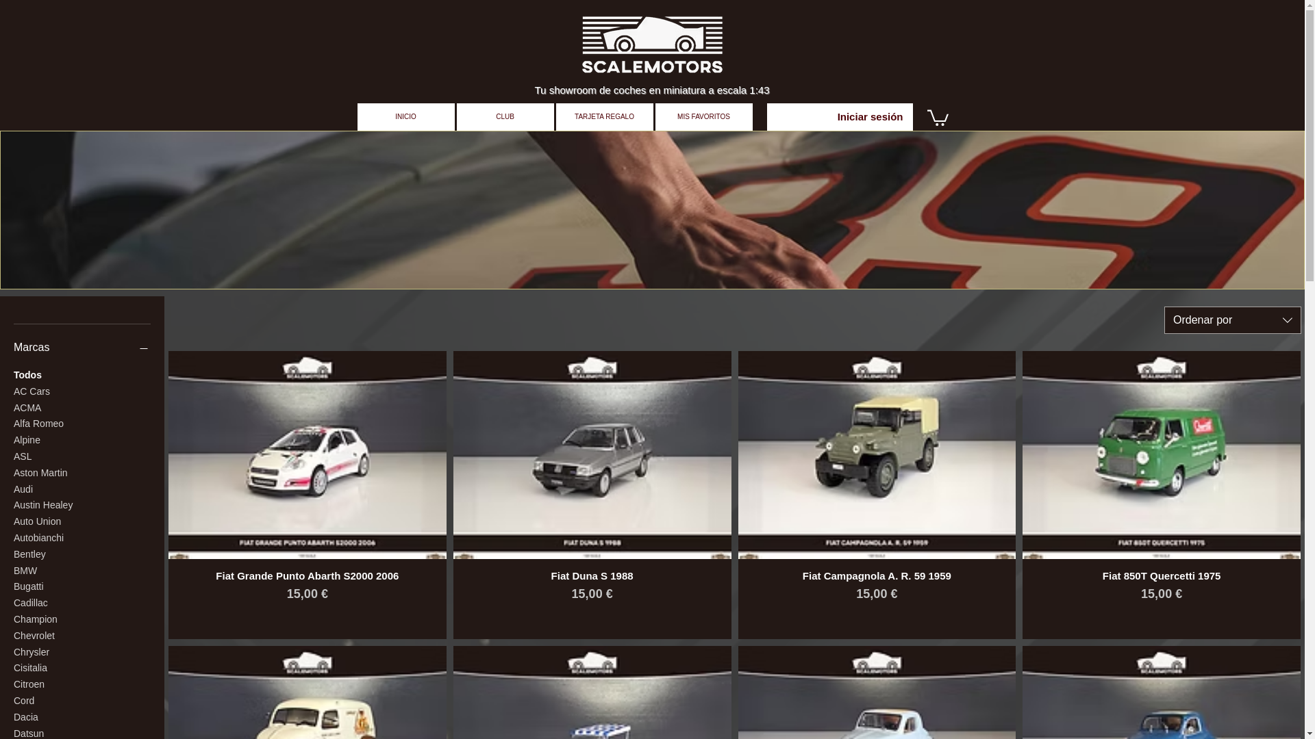 website screenshot of https://scalemotors43.com/
