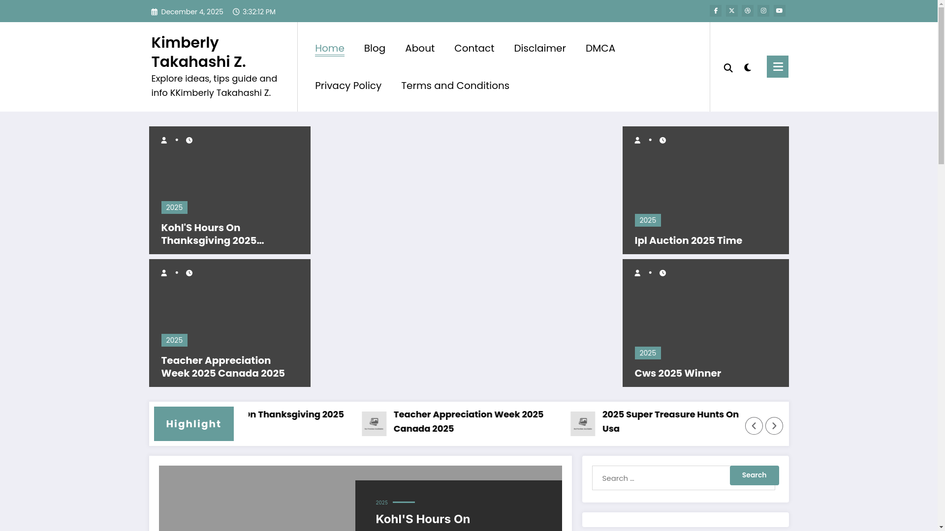 website screenshot of https://kimberlytakahashiz.pages.dev/