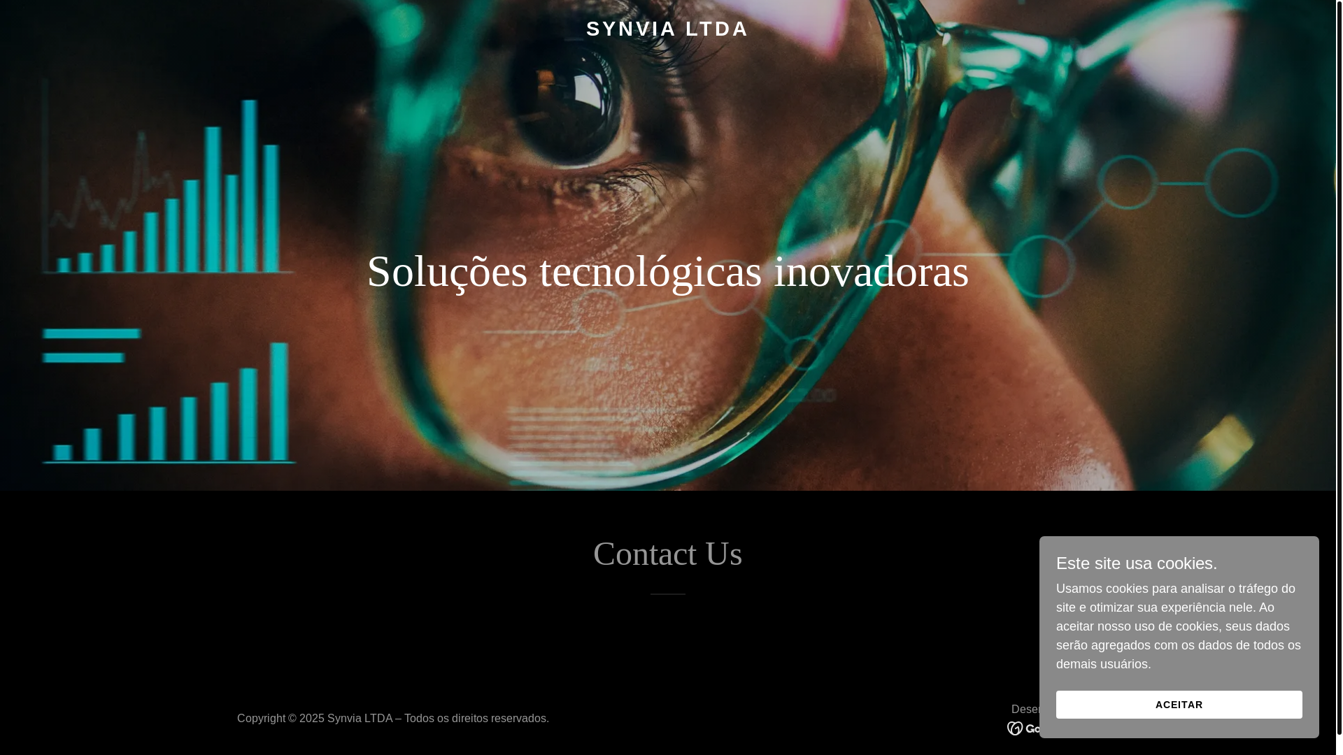 website screenshot of https://synviasolutions.com/