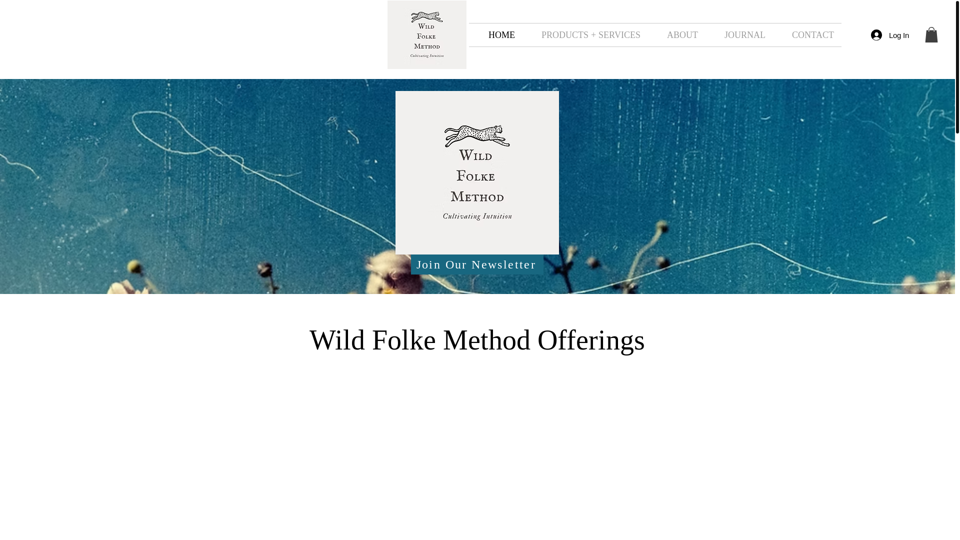 website screenshot of https://wildfolkemethod.com/