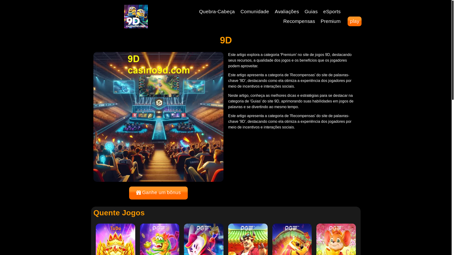 website screenshot of https://casino9d.com/