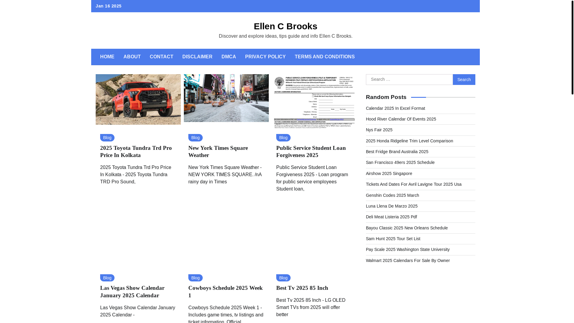website screenshot of https://ellencbrooksj.pages.dev/